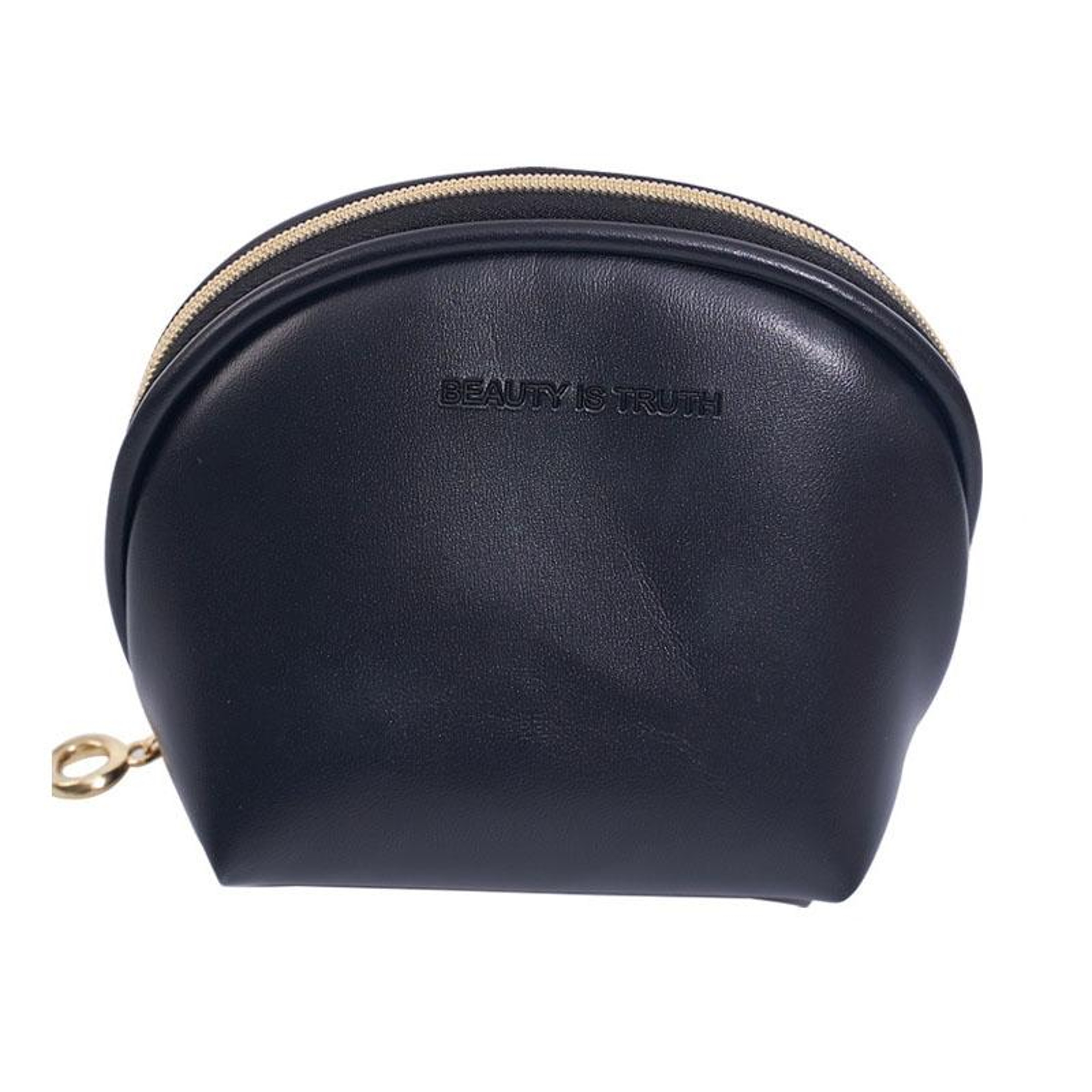 Portable PU Leather Cosmetic Bag with Waterproof Finish and Compartments – view 9
