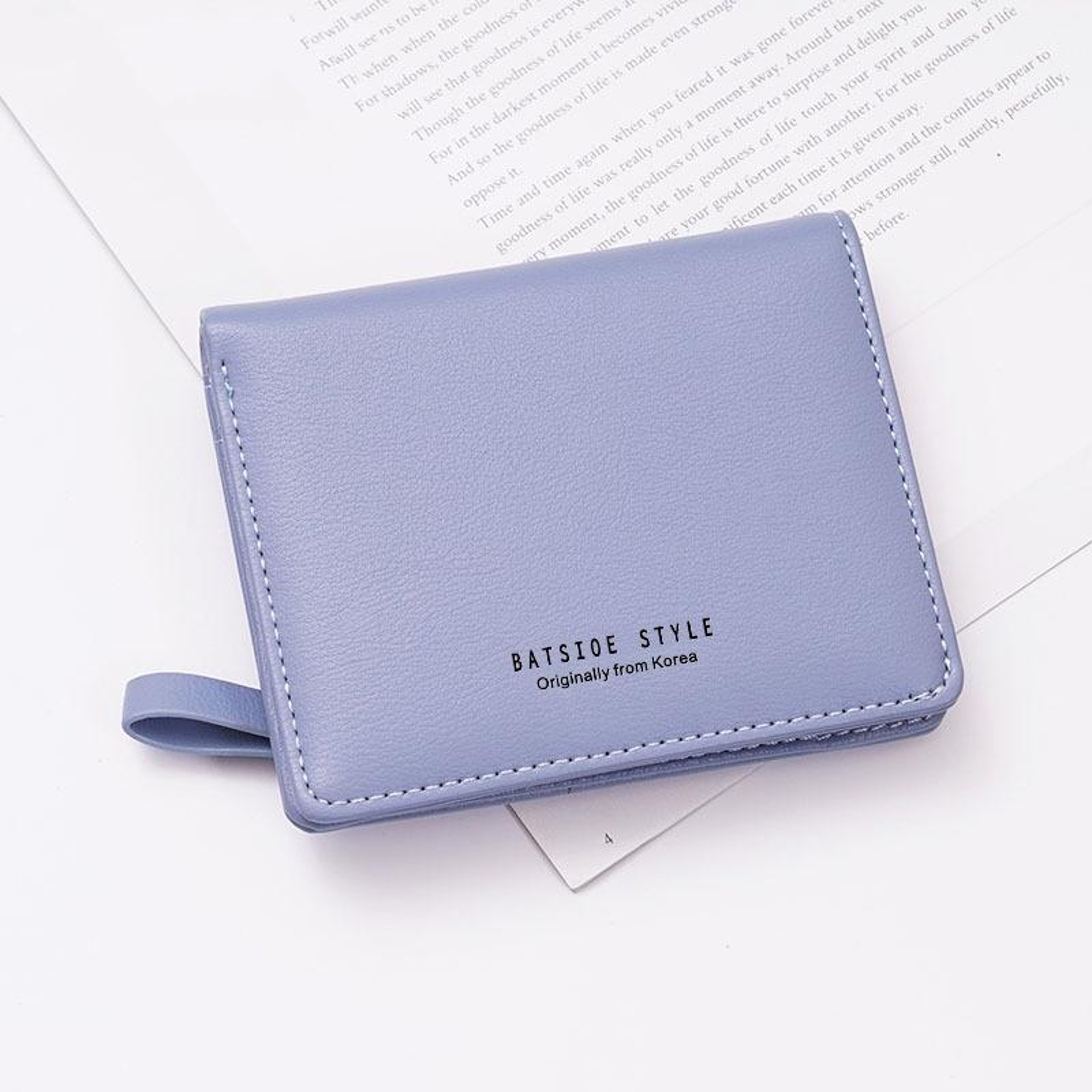 Small Bifold Wallet for Women with Multiple Card Slots and Zipper Pocket – view 1