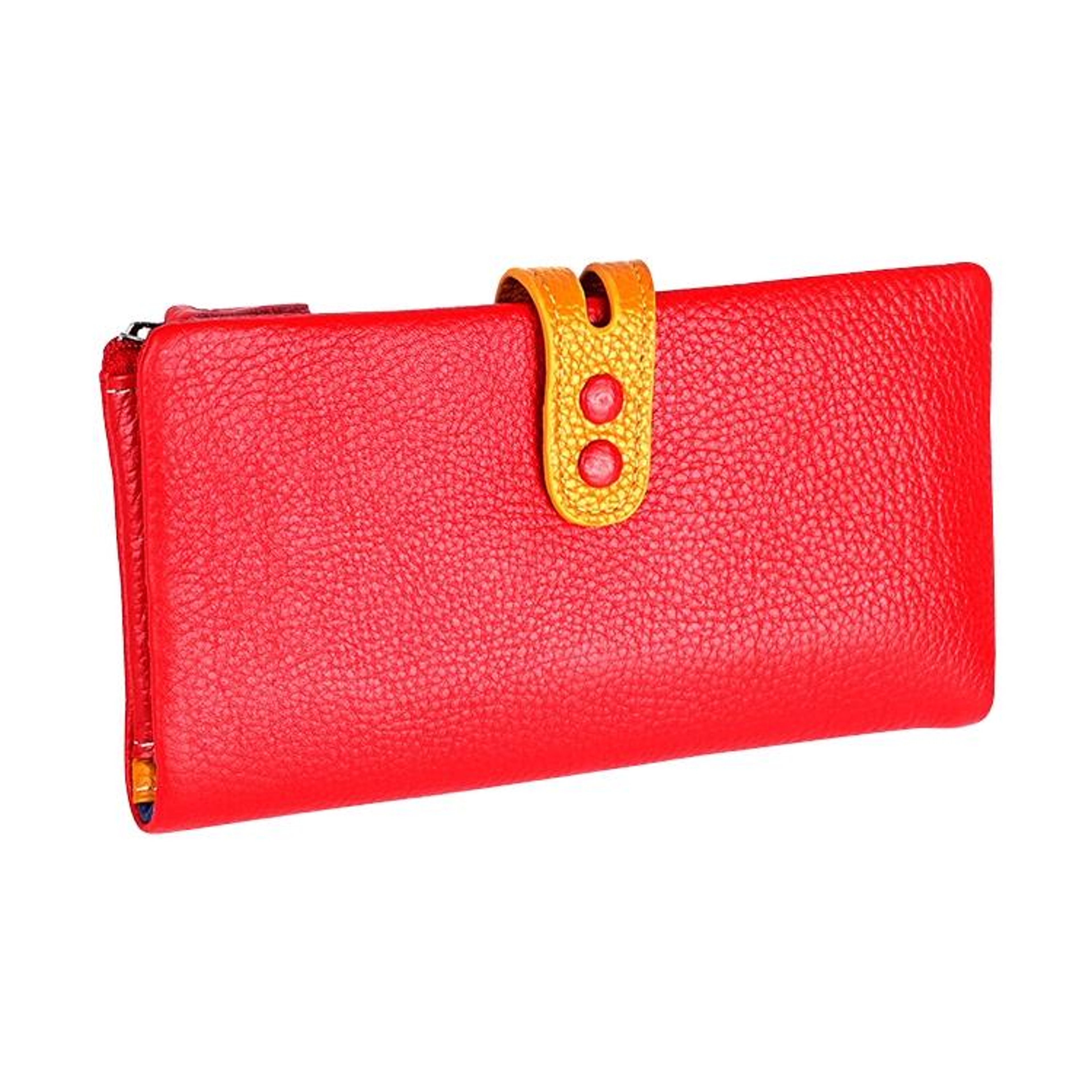 Litchi Texture Leather Wallet for Women with Zipper Closure – view 16