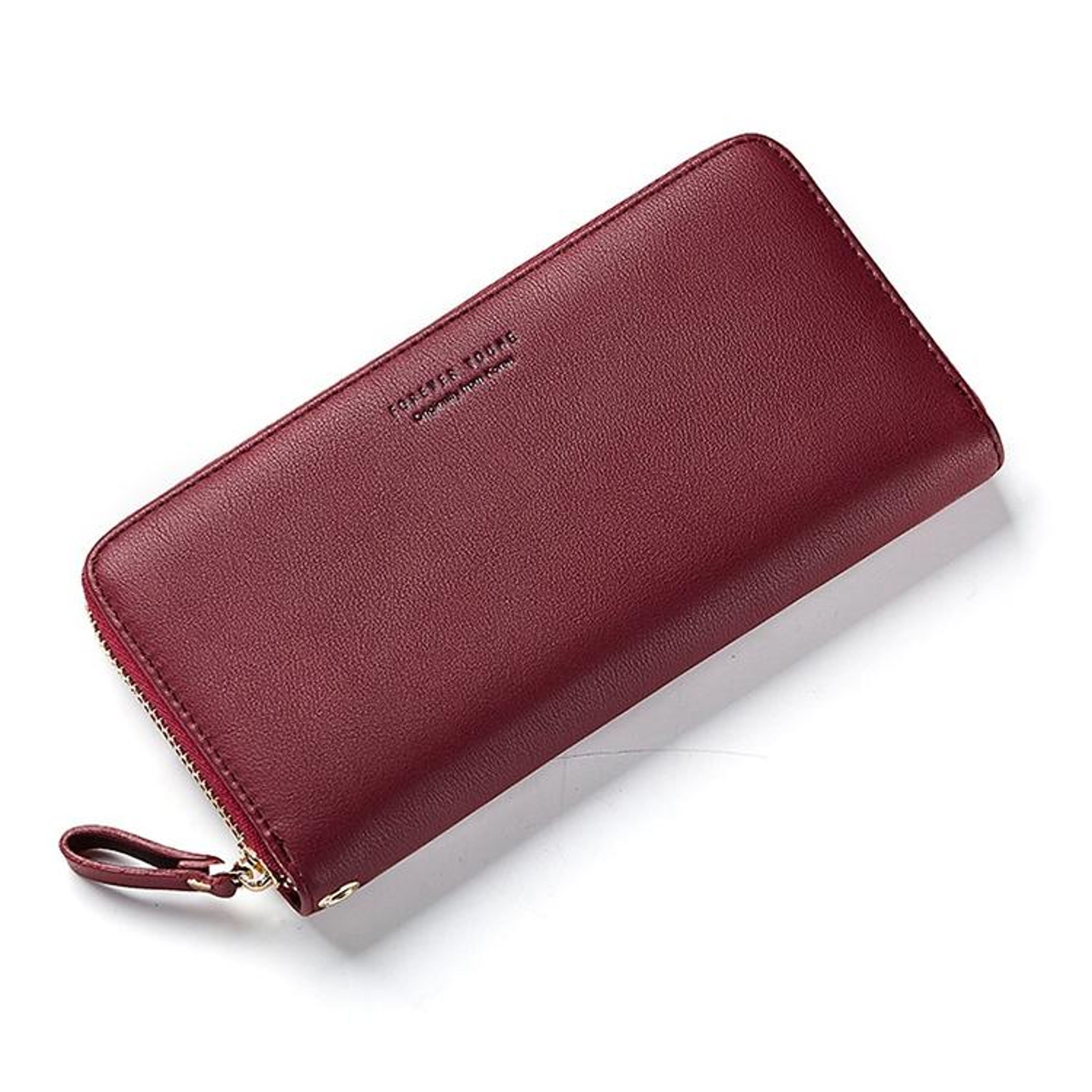 Womens Long Clutch Wallet with Zipper Closure and Phone Pocket – view 13