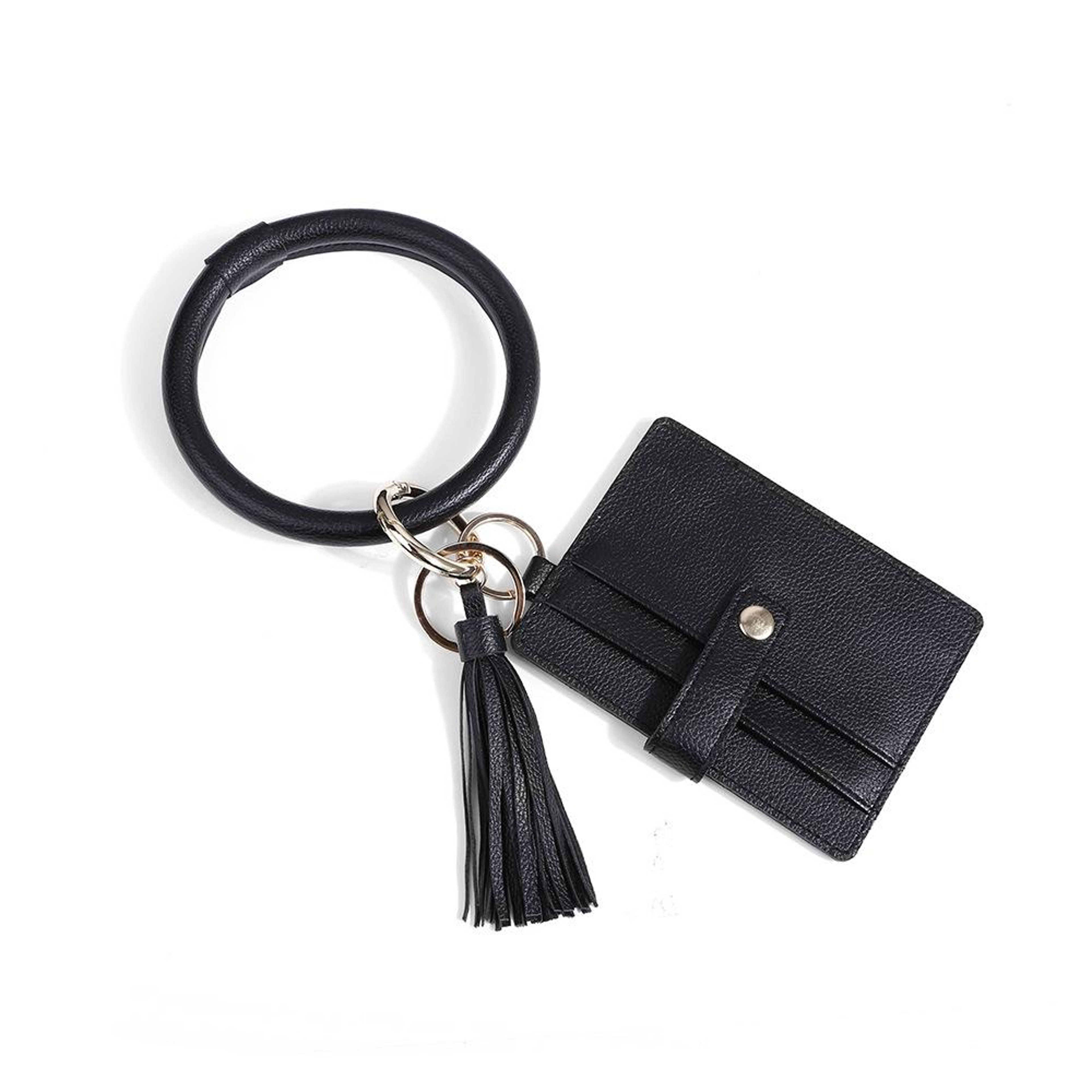 PU Leather Wristlet Card Holder and Coin Purse Keychain – view 13
