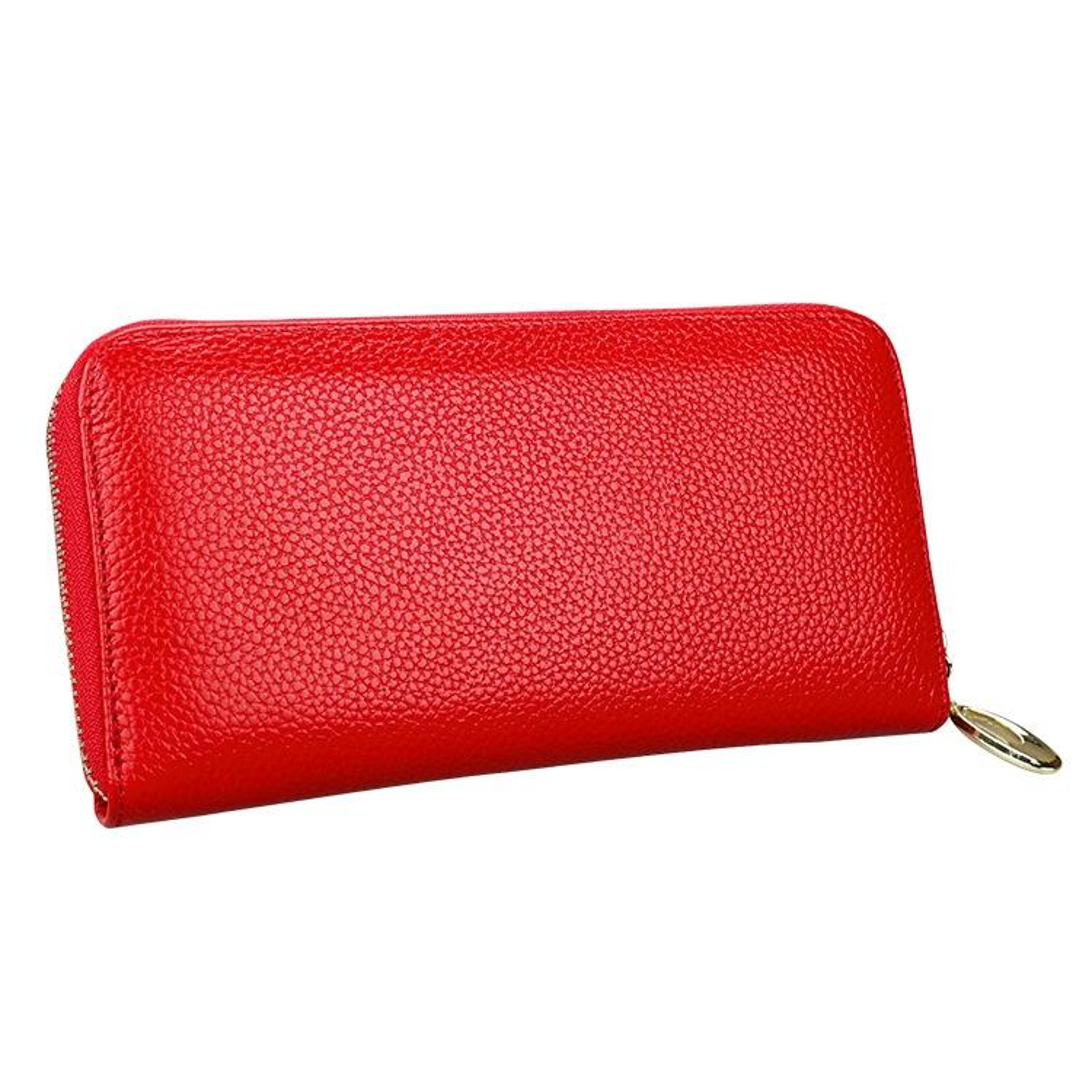 Womens Wallet Purse With Card Slots And Litchi Texture 7