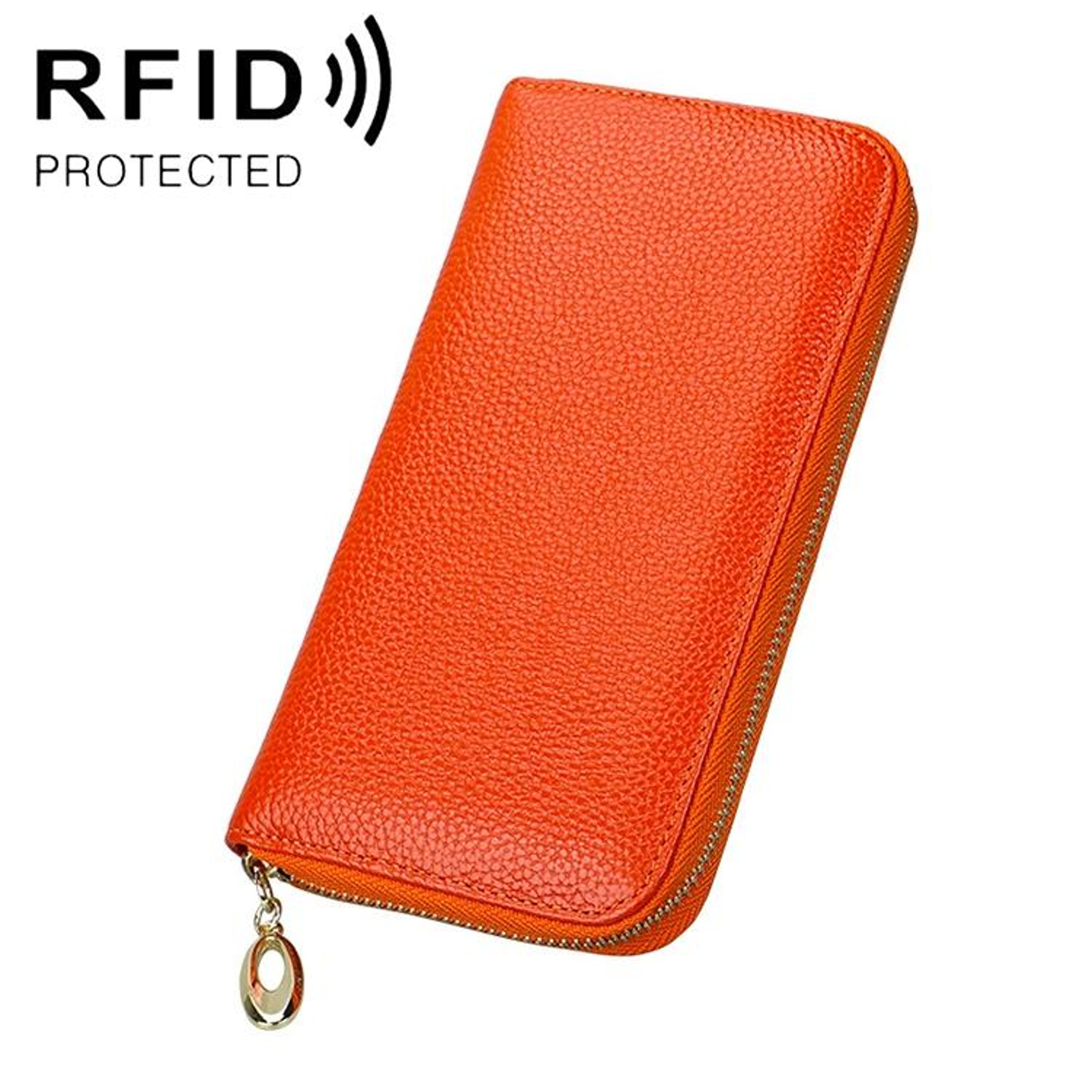 Womens Wallet Purse With Card Slots And Litchi Texture 8