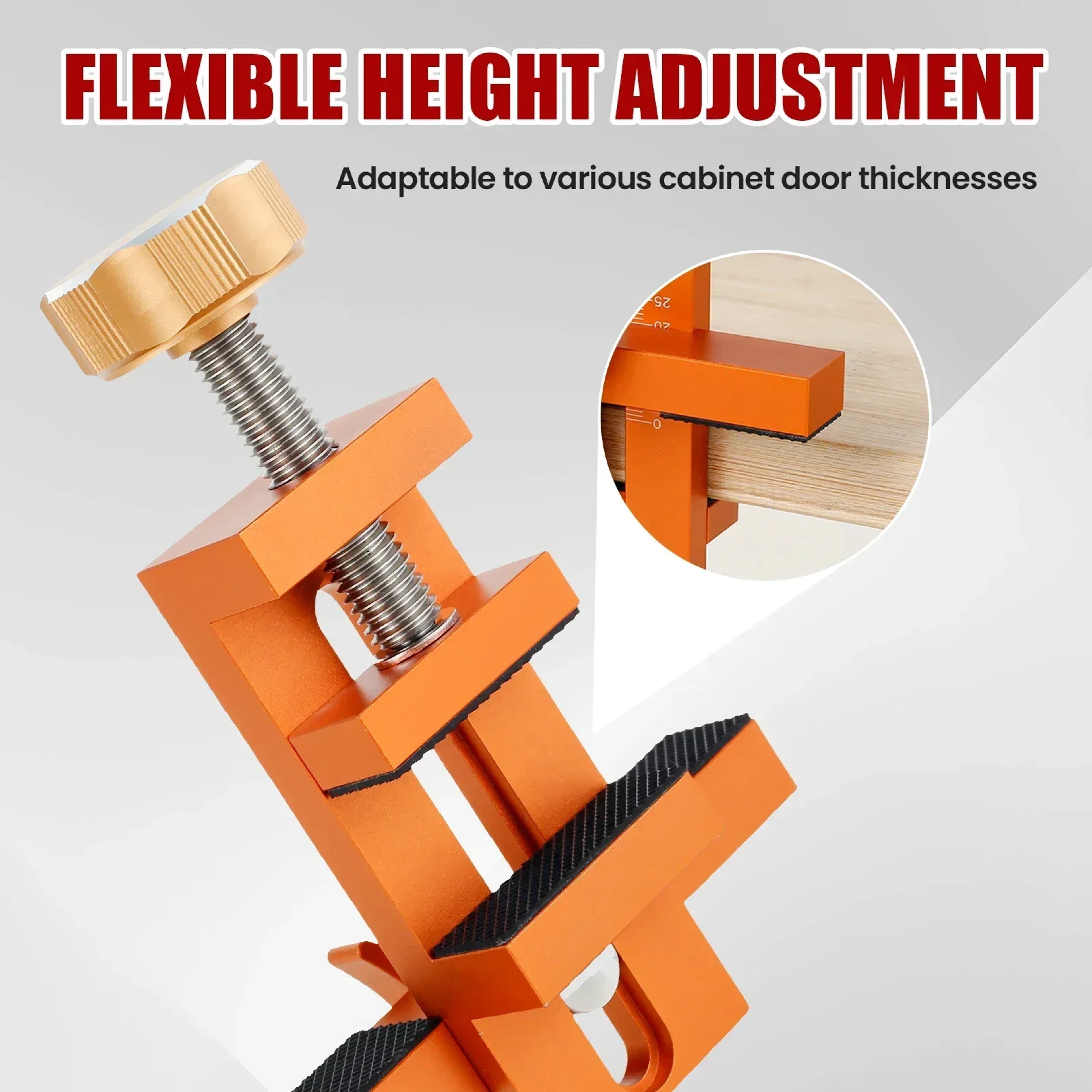 Cabinet Door Installation Jig Quick Positioning And Rebound Drilling Tool 1