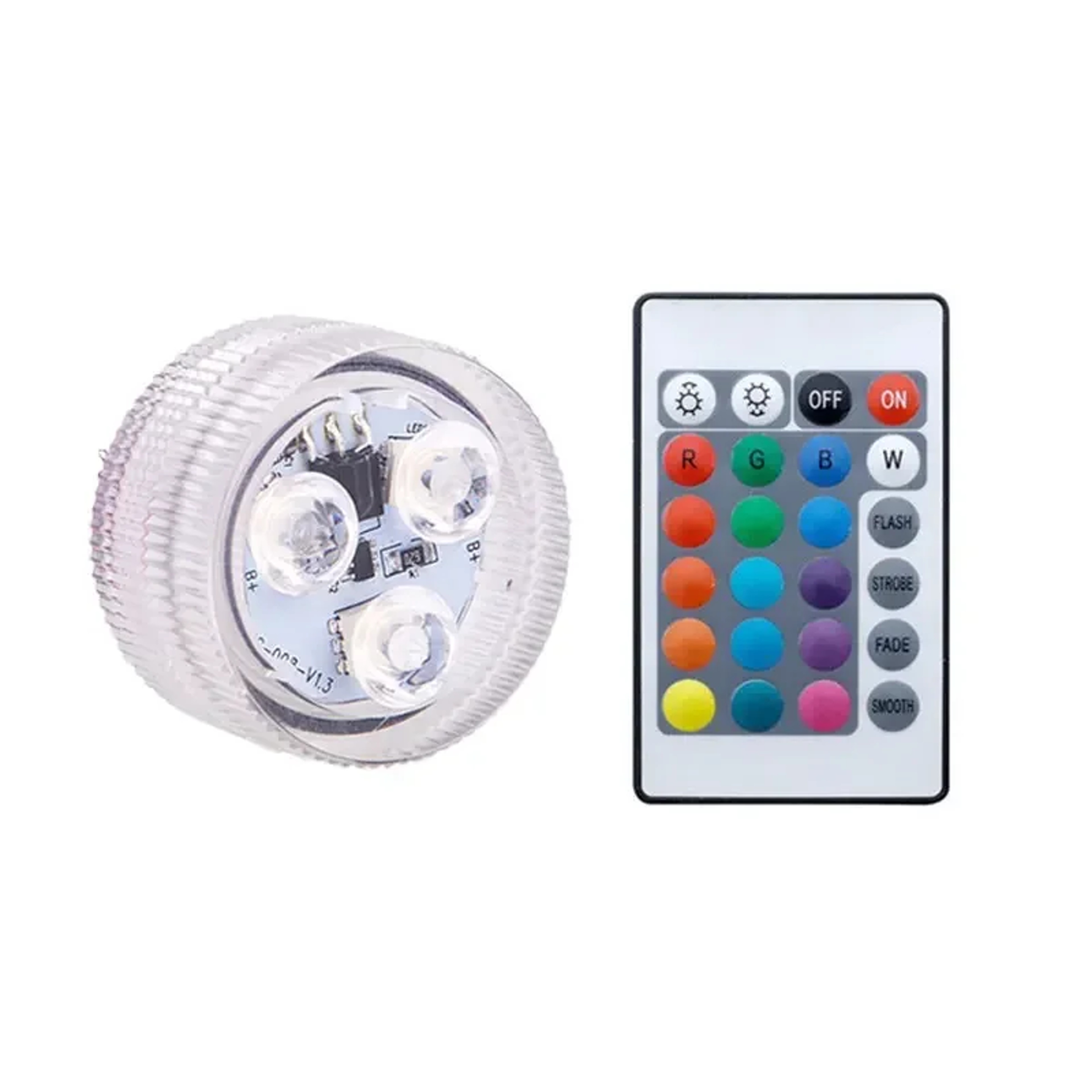 Submersible LED Pool Lights Waterproof Battery Powered Underwater Lights 0