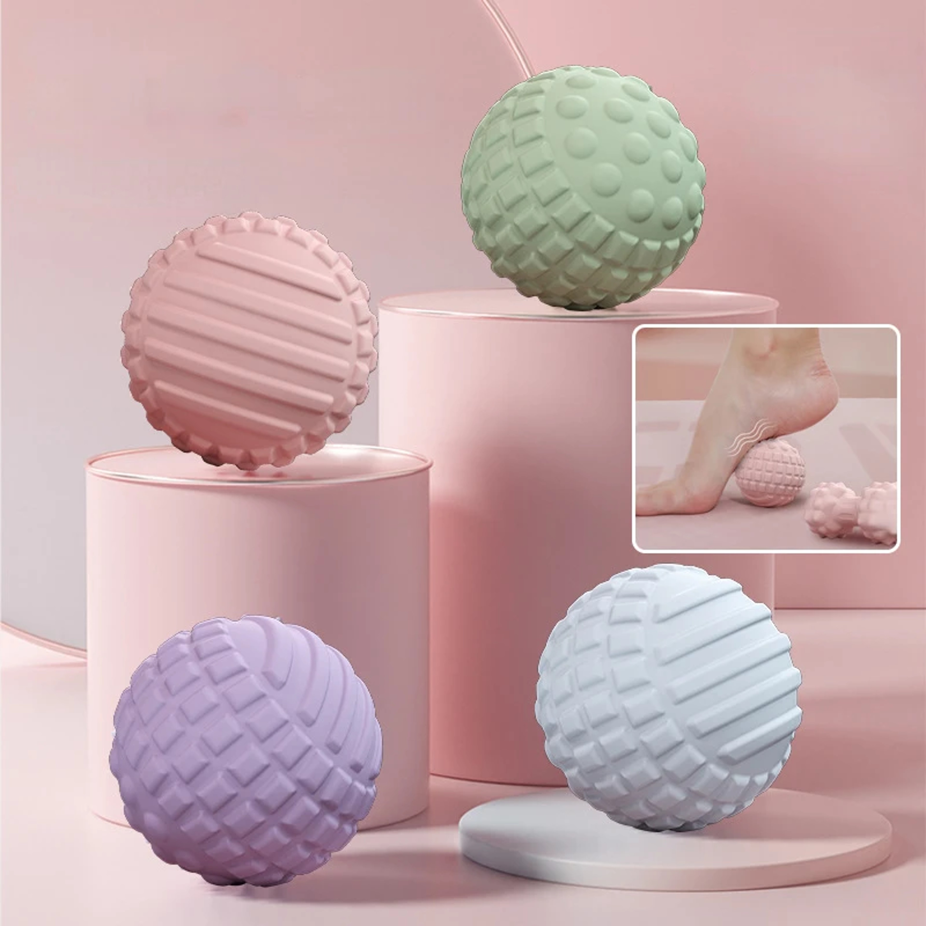 Trigger Point Massage Ball For Deep Tissue Muscle Relaxation And Myofascial Release 1