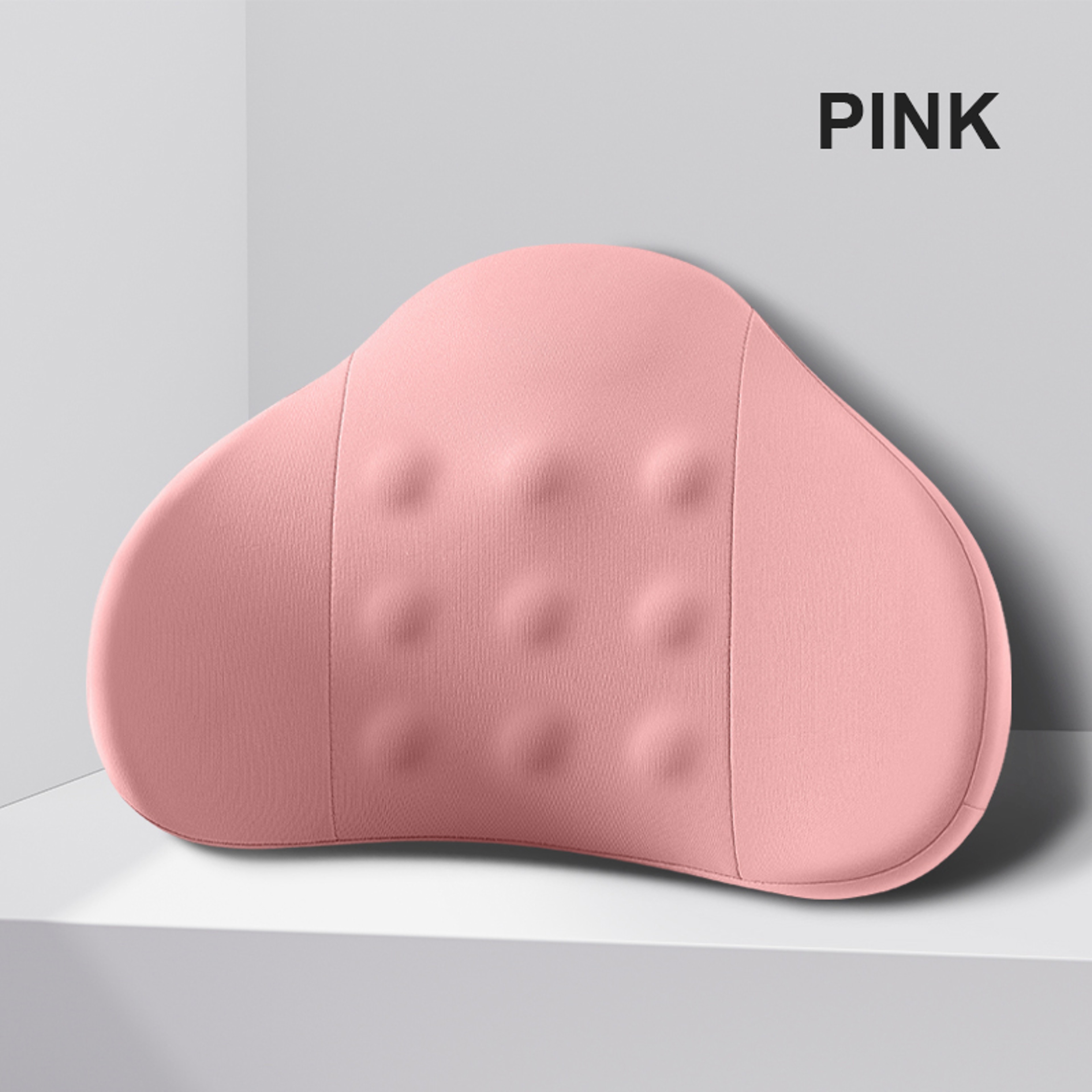 Memory Foam Lumbar Support Pillow for Car and Office Chair with Massage Points – view 10
