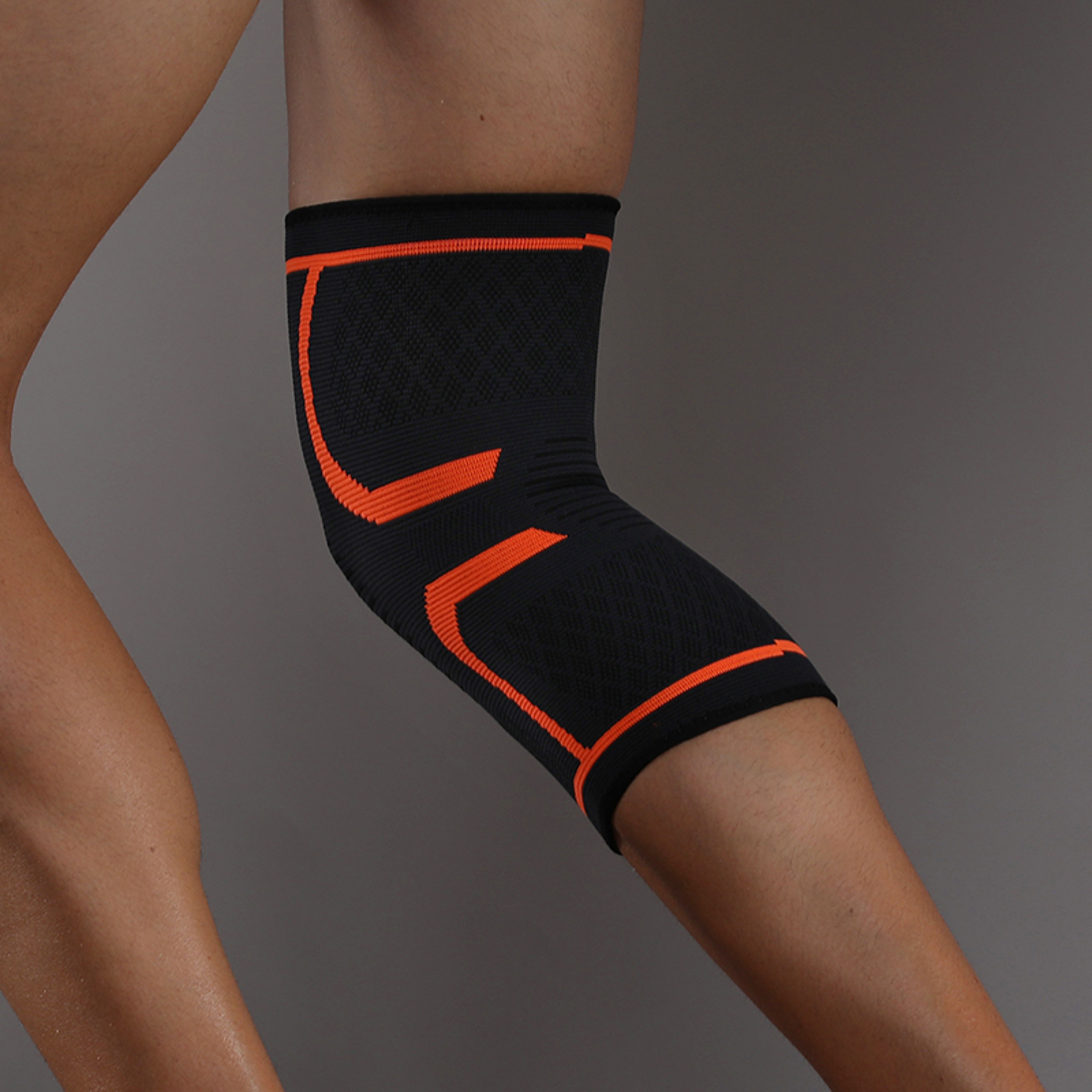 Breathable Compression Knee Support Sleeve For Running Basketball And Cycling 0
