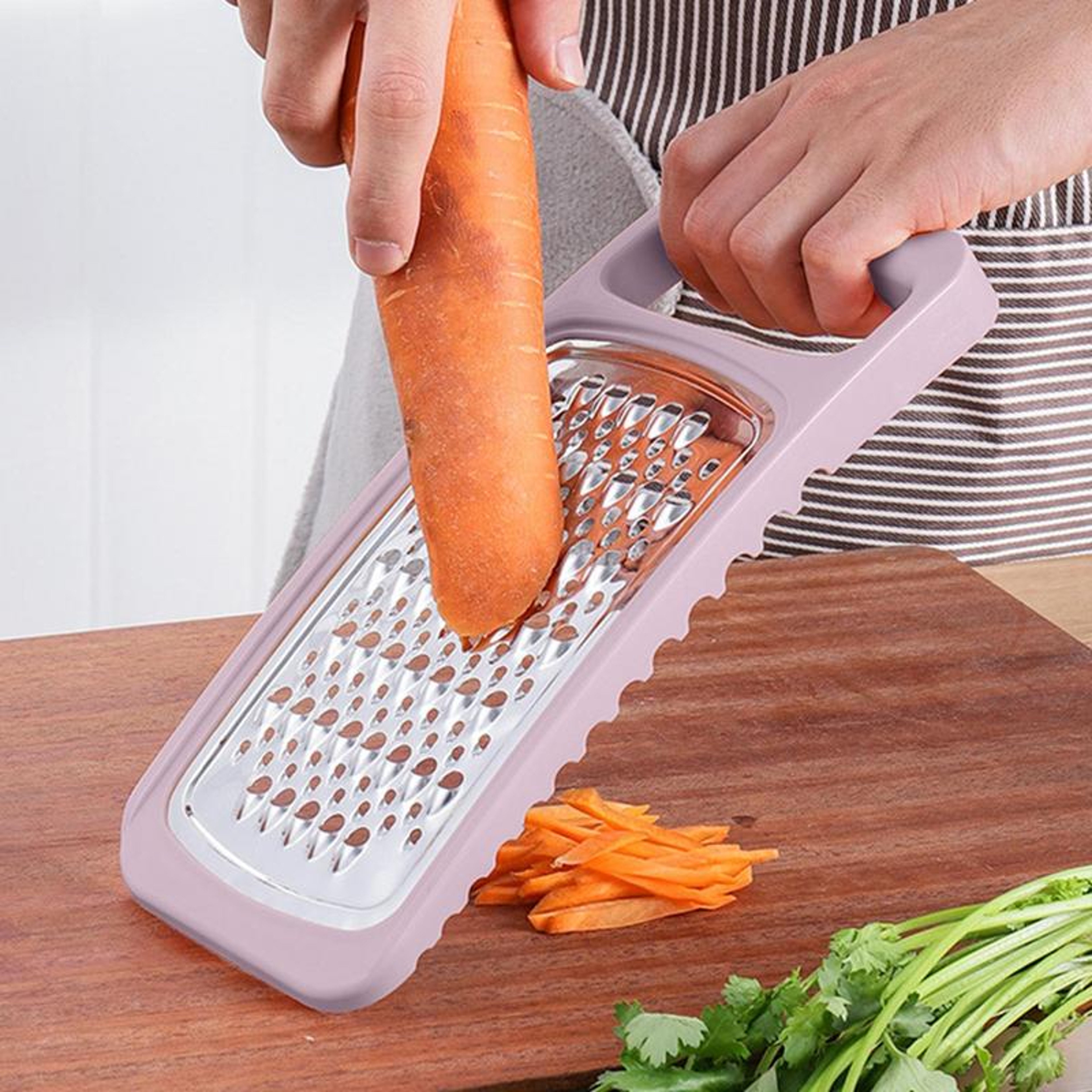 Stainless Steel Handheld Cheese Grater Multifunctional Vegetable Grater 0