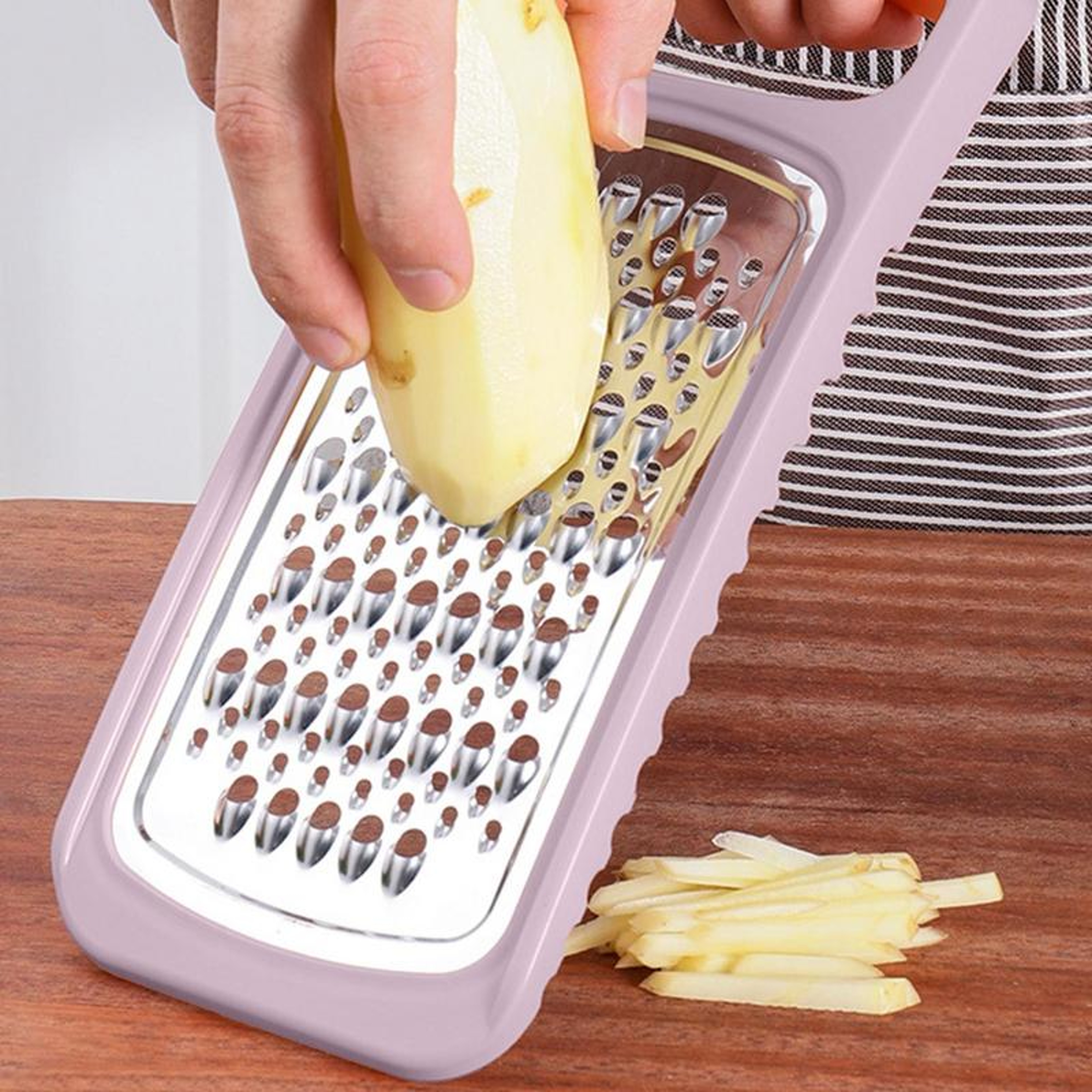 Stainless Steel Handheld Cheese Grater Multifunctional Vegetable Grater 1