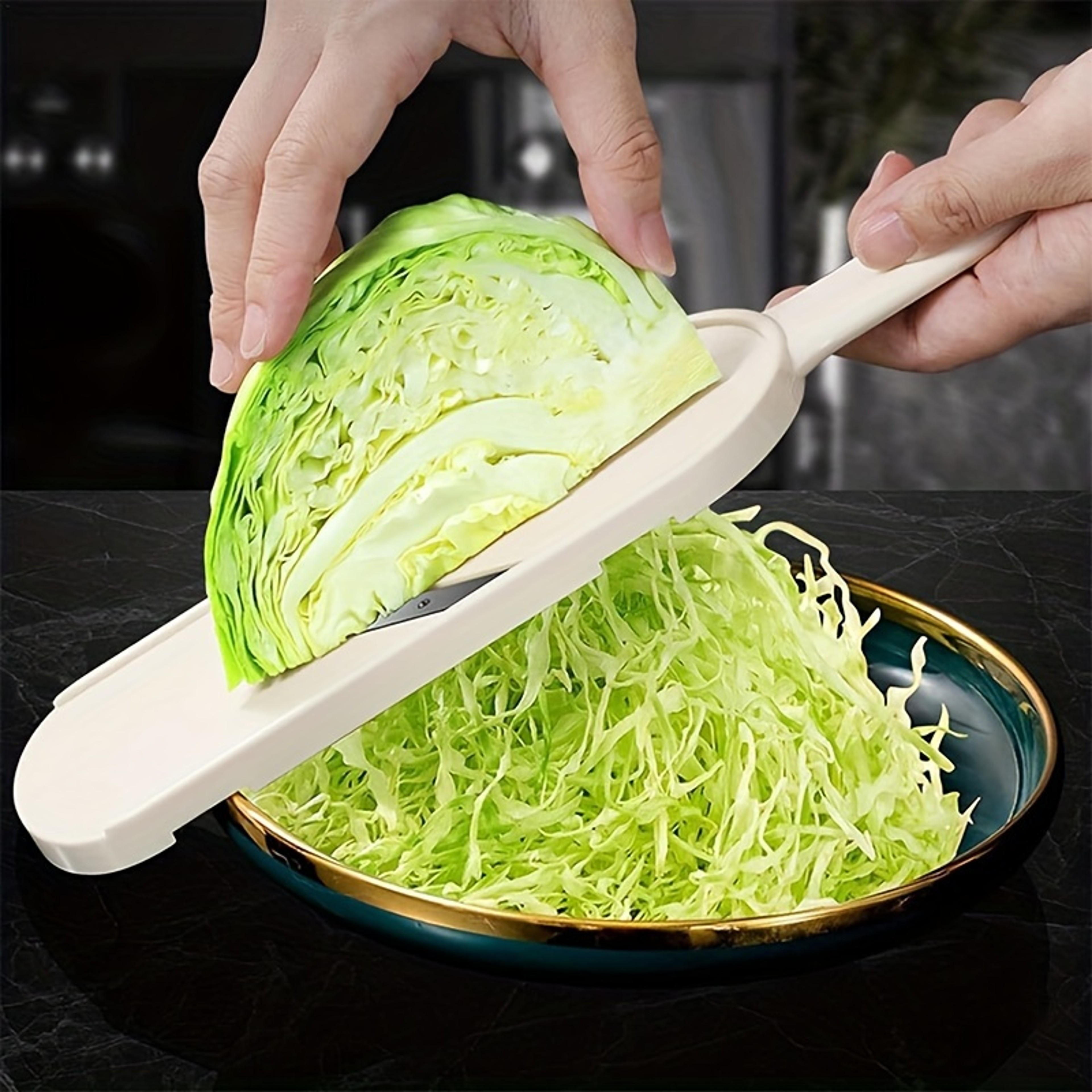 Quick Prep Vegetable Slicer Grater And Cabbage Shredder 4