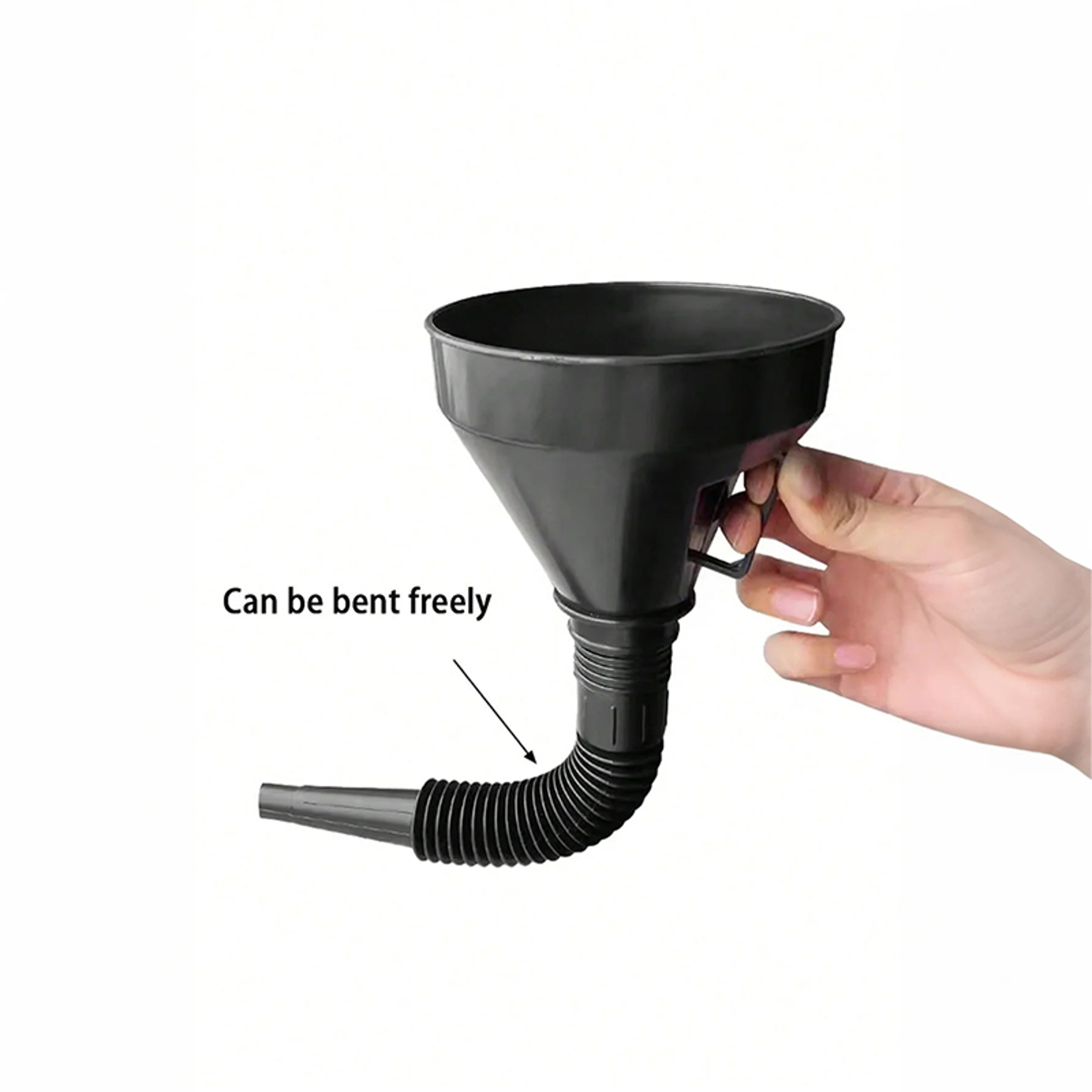 Universal Oil Funnel Kit with Filter and Flexible Hose for Spill Free Vehicle Fluid Filling – view 6