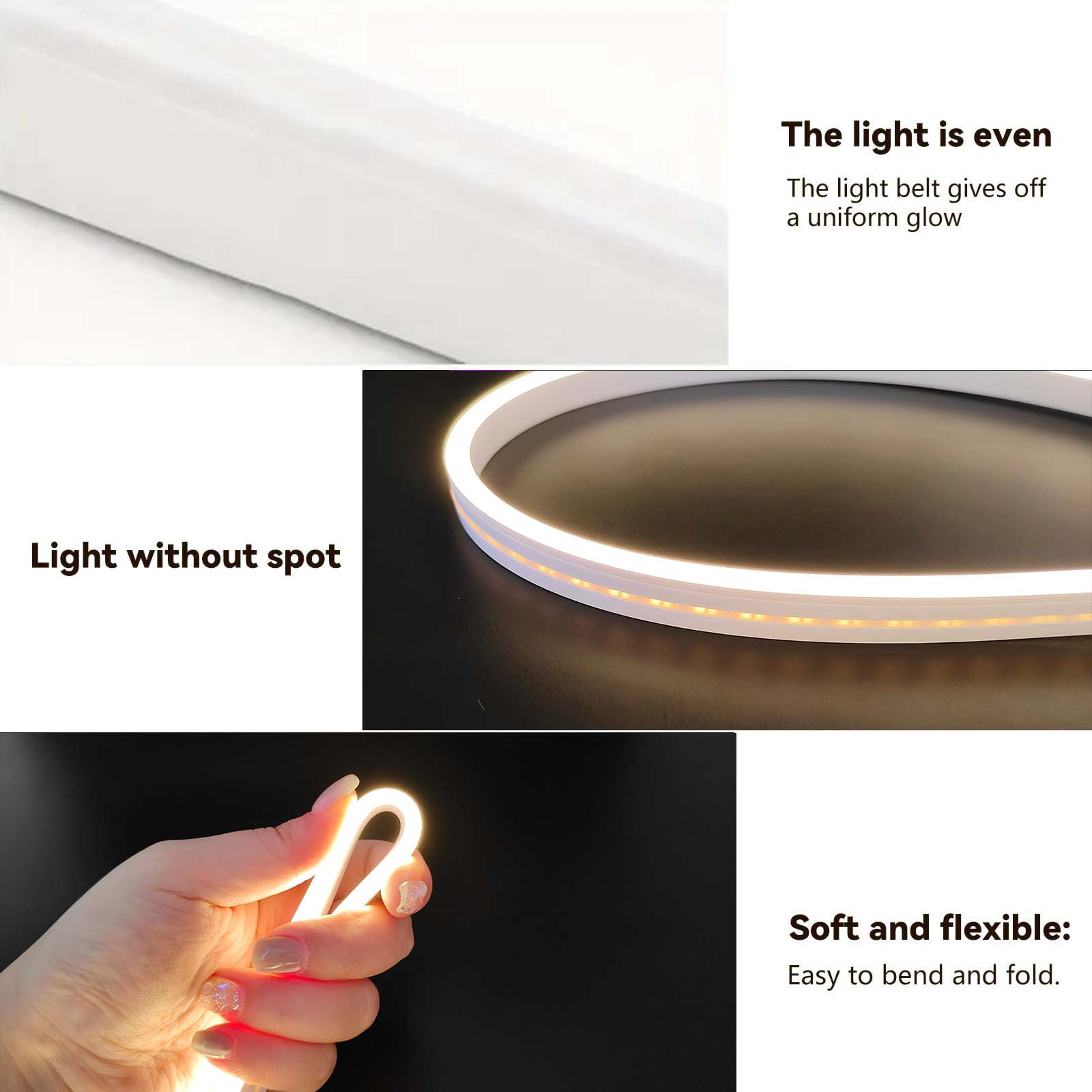 Dimmable Neon LED Light Strip With Smart Touch Sensor And Waterproof Flexible Design 3