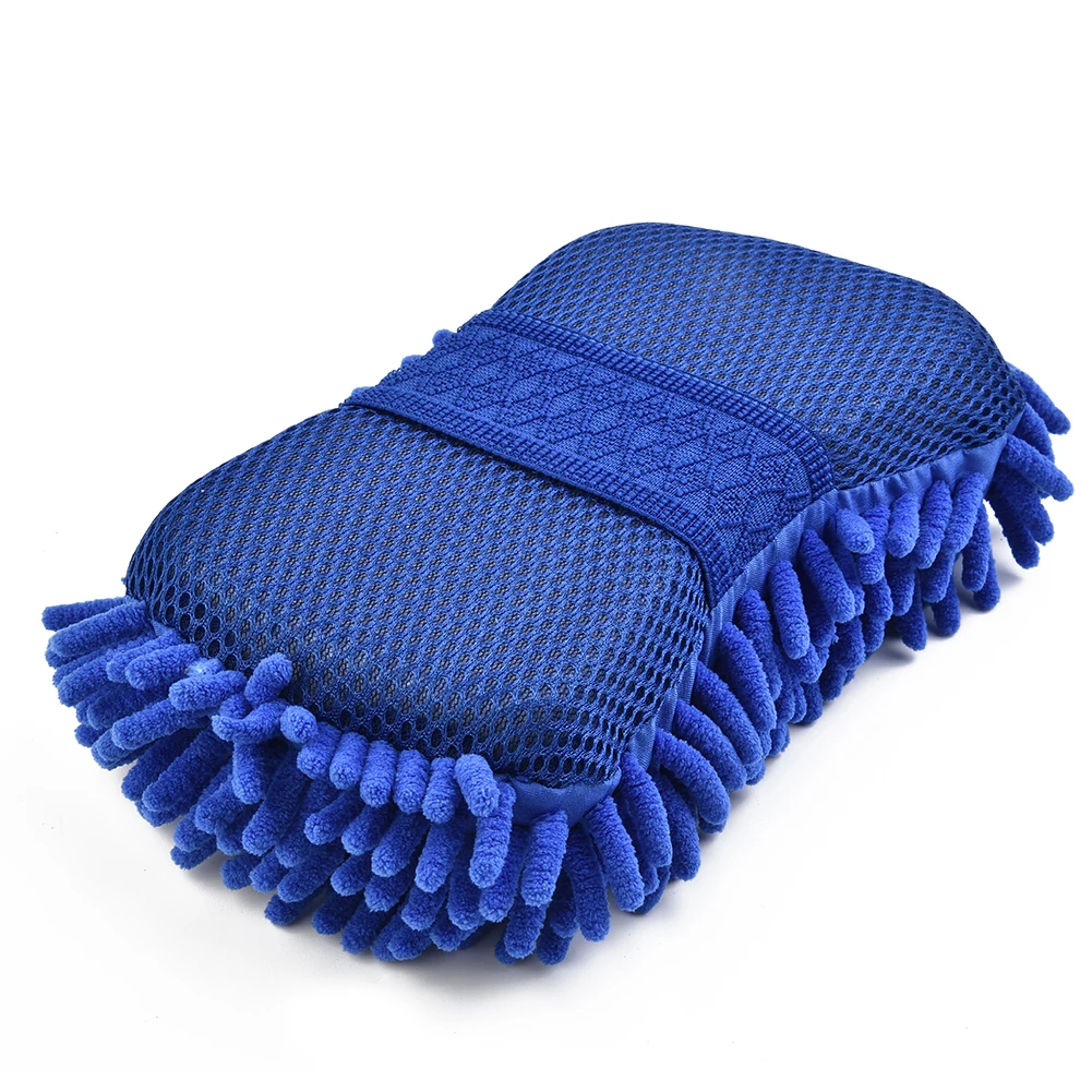 Microfiber Chenille Car Wash Sponge Scratch Free Auto Cleaning Pad – view 1