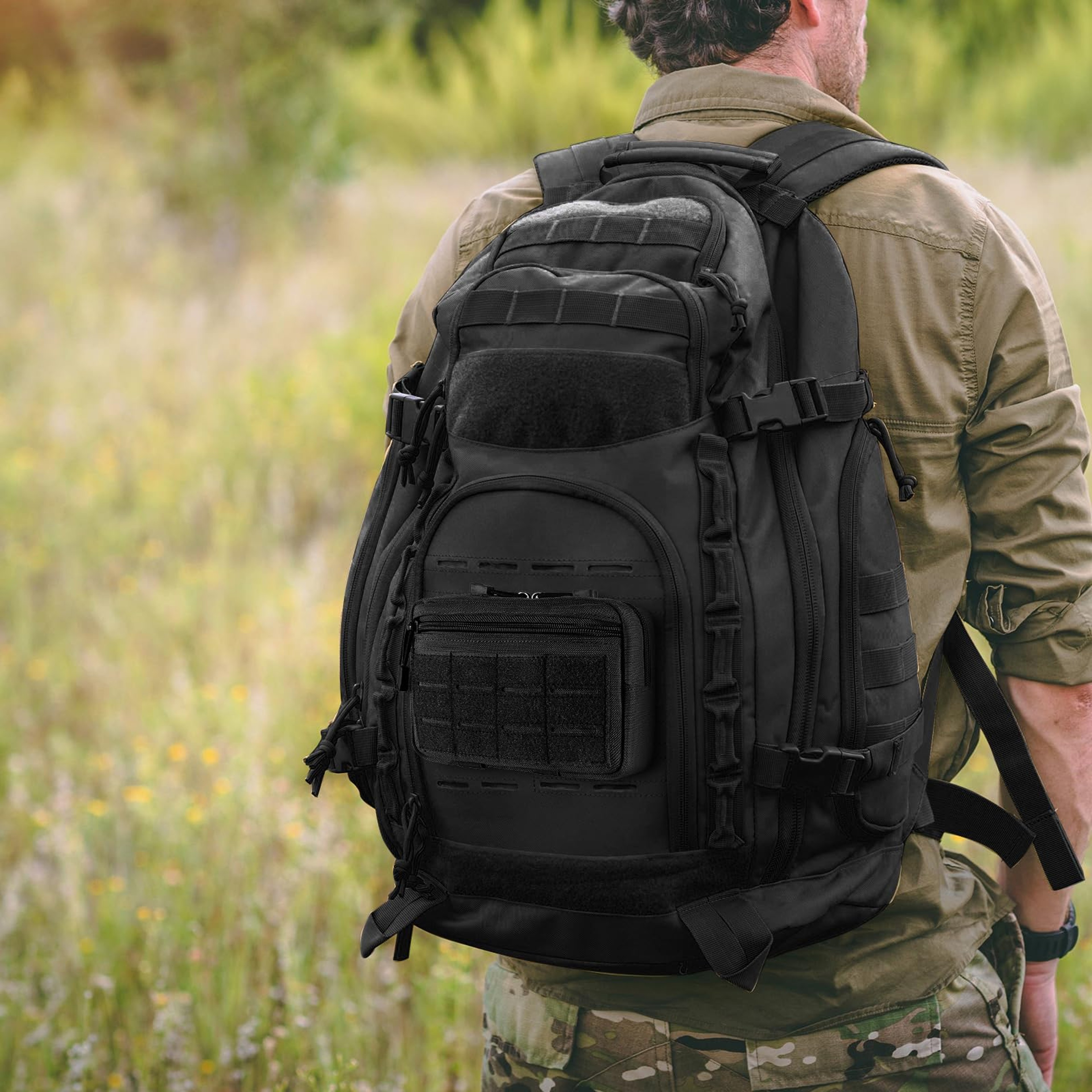 Horizontal Modular Utility Storage Pack EDC Organizer Pouch – view 6