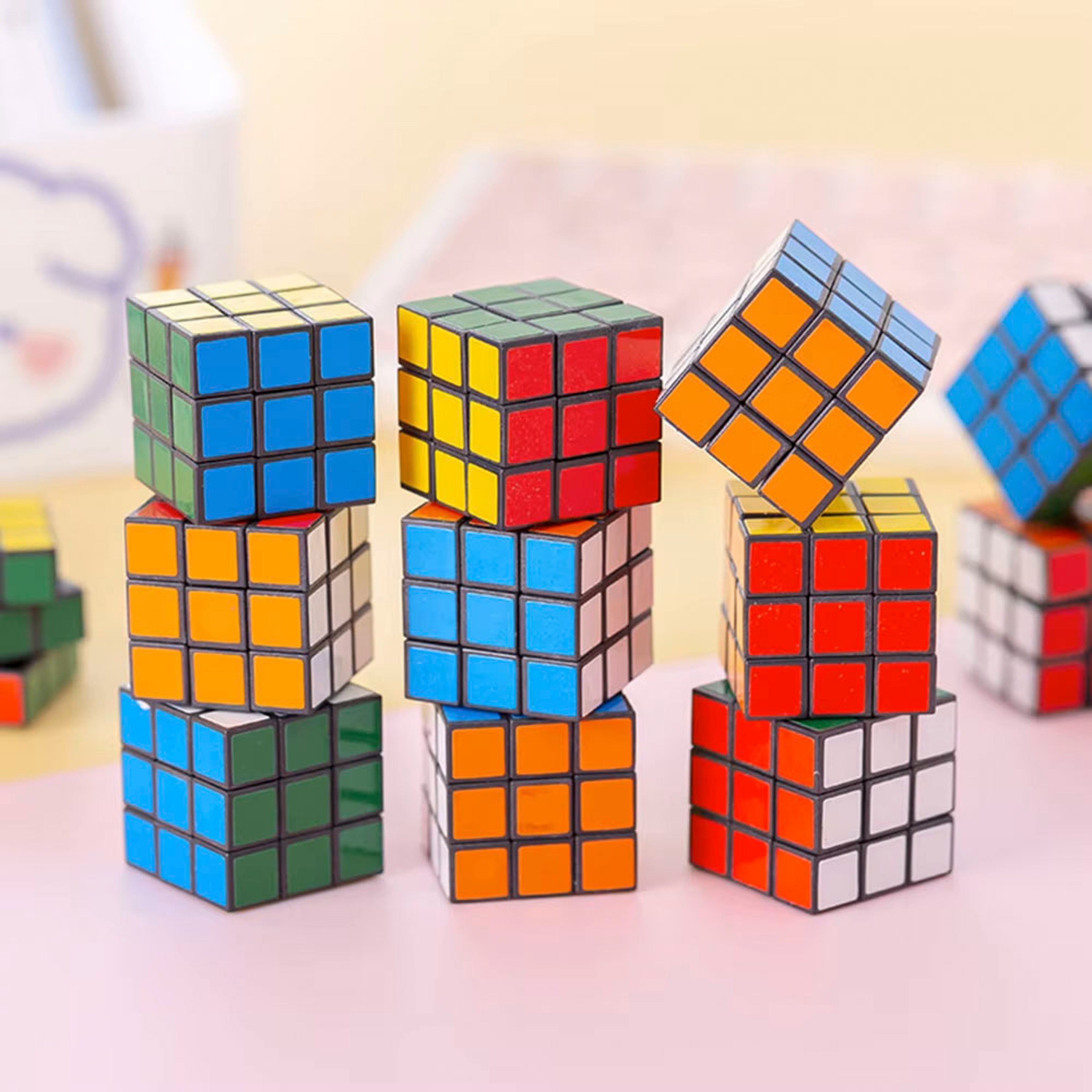 Mini Puzzle Cubes for Kids Educational Party Favors and Goodie Bag Fillers – view 4