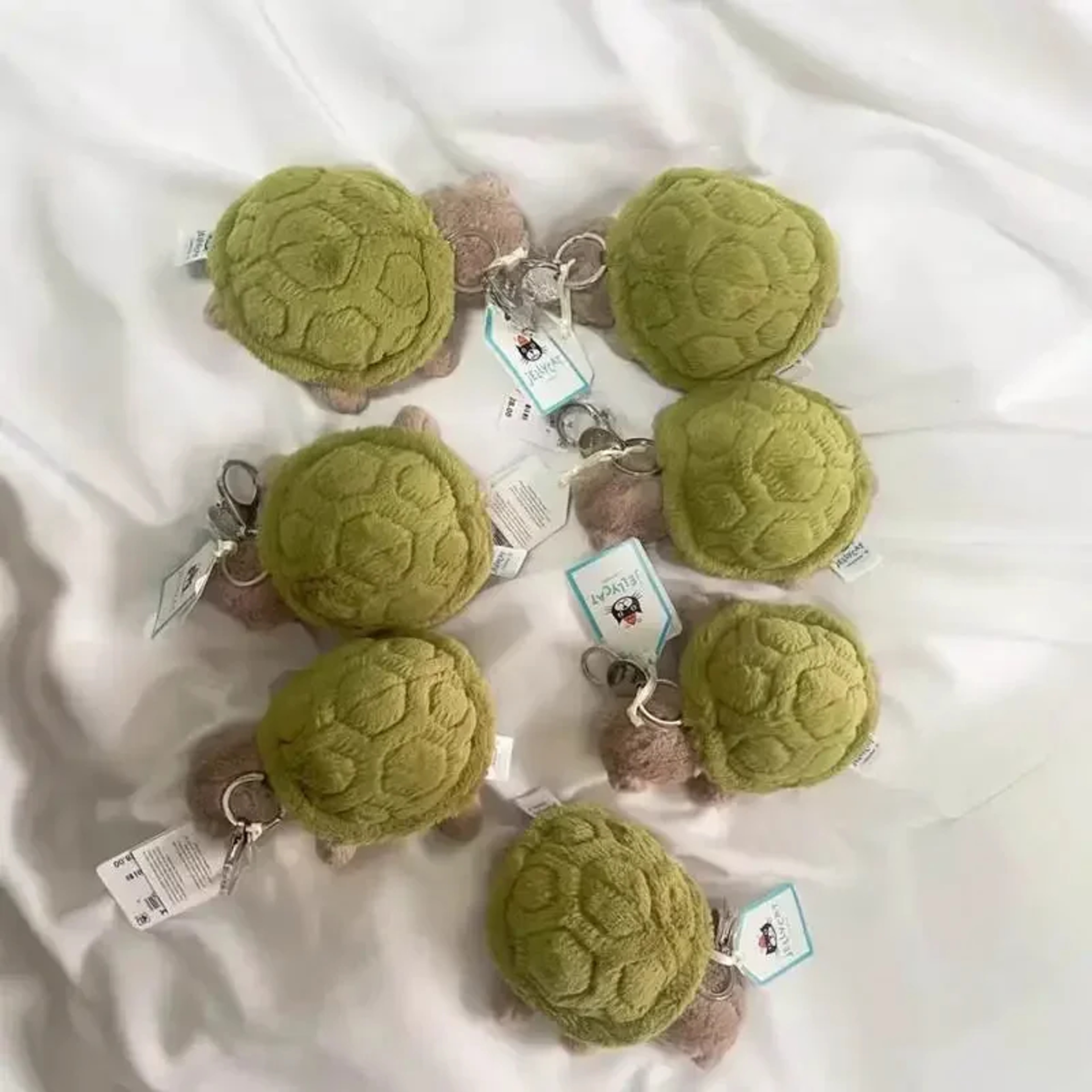 Cute Turtle Plush Keychain and Bag Charm 15cm – view 2