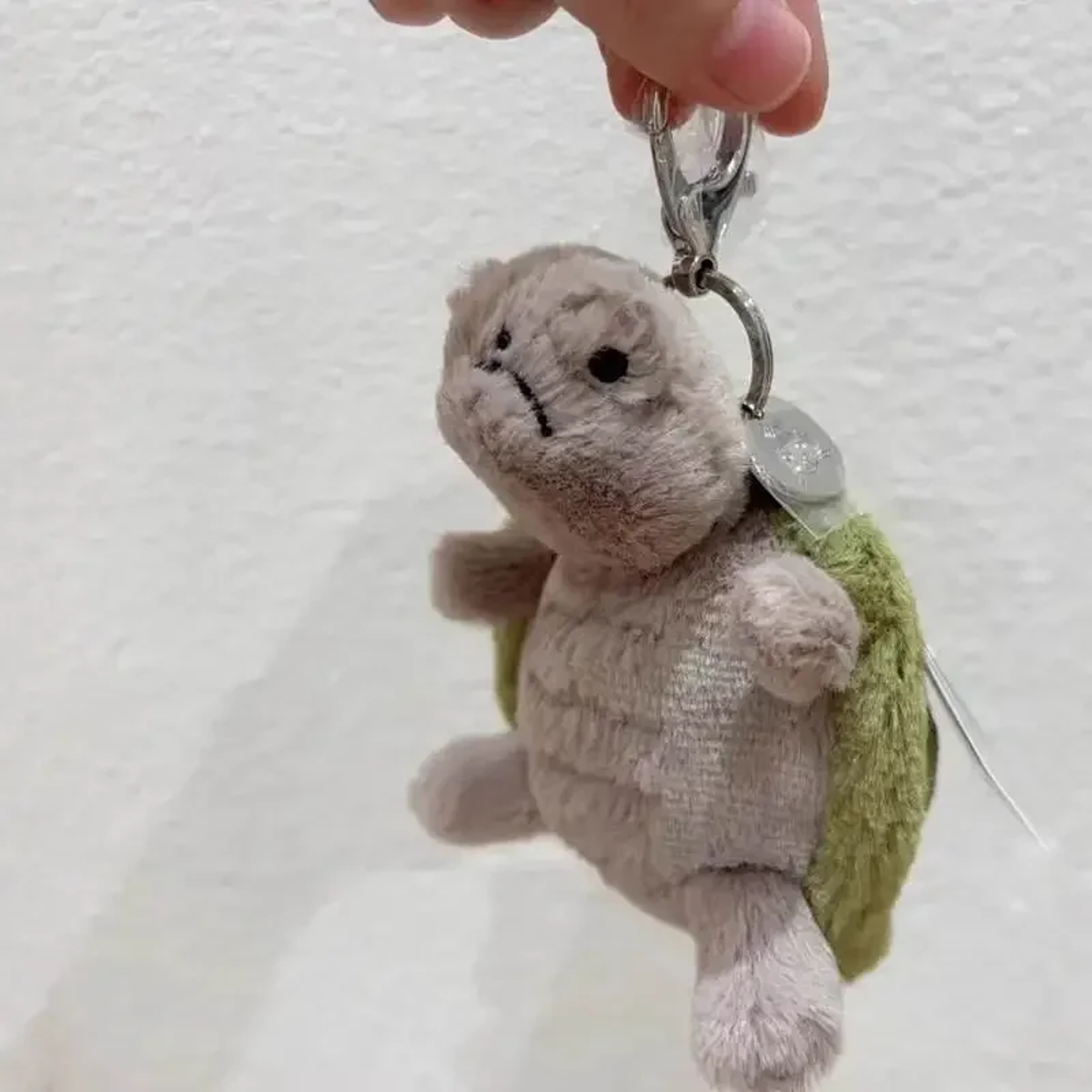 Cute Turtle Plush Keychain and Bag Charm 15cm – view 5