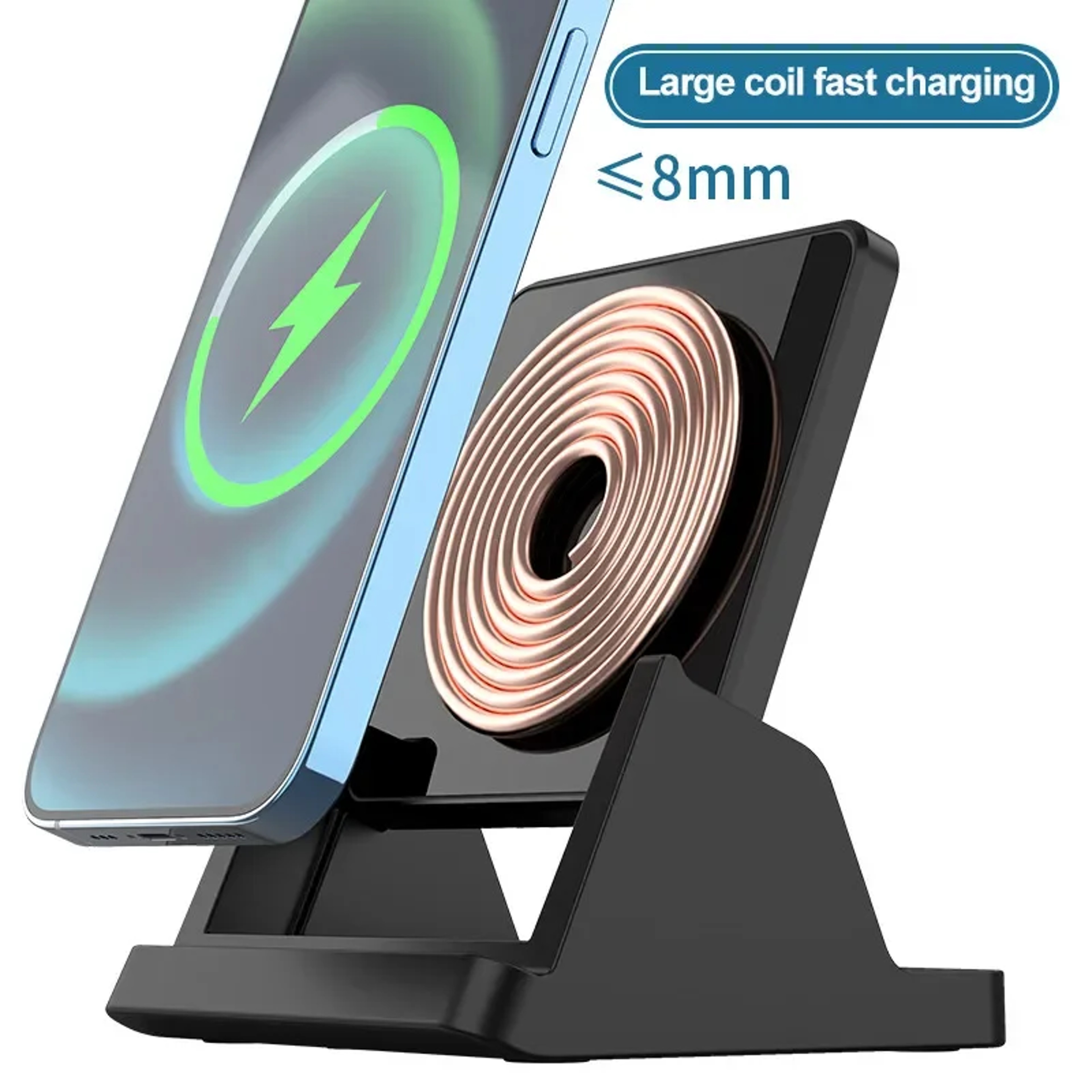 Fast Wireless Charger Pad And Charging Stand 1