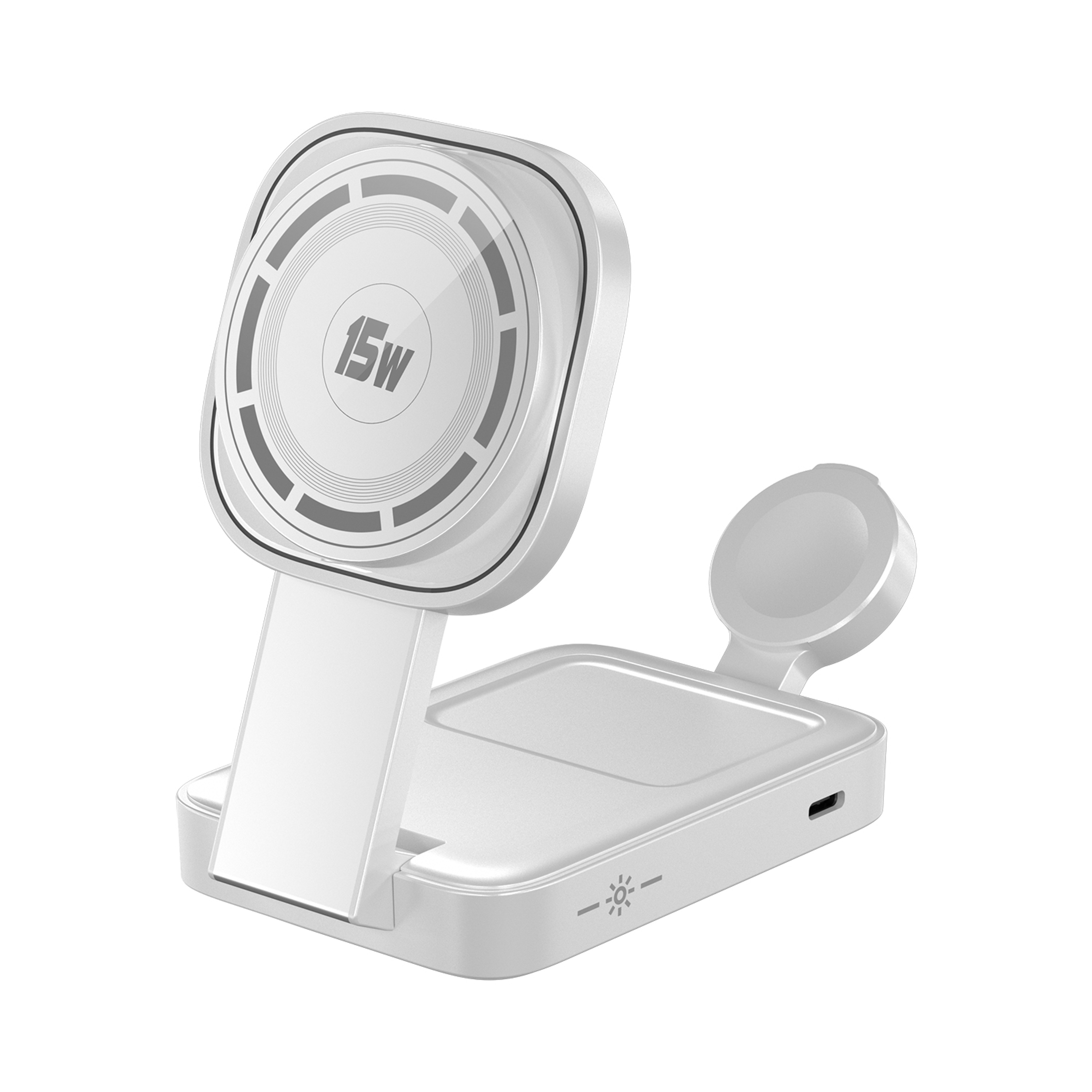 Foldable Magnetic Wireless Charger Station For Phone Watch  AirPods 0