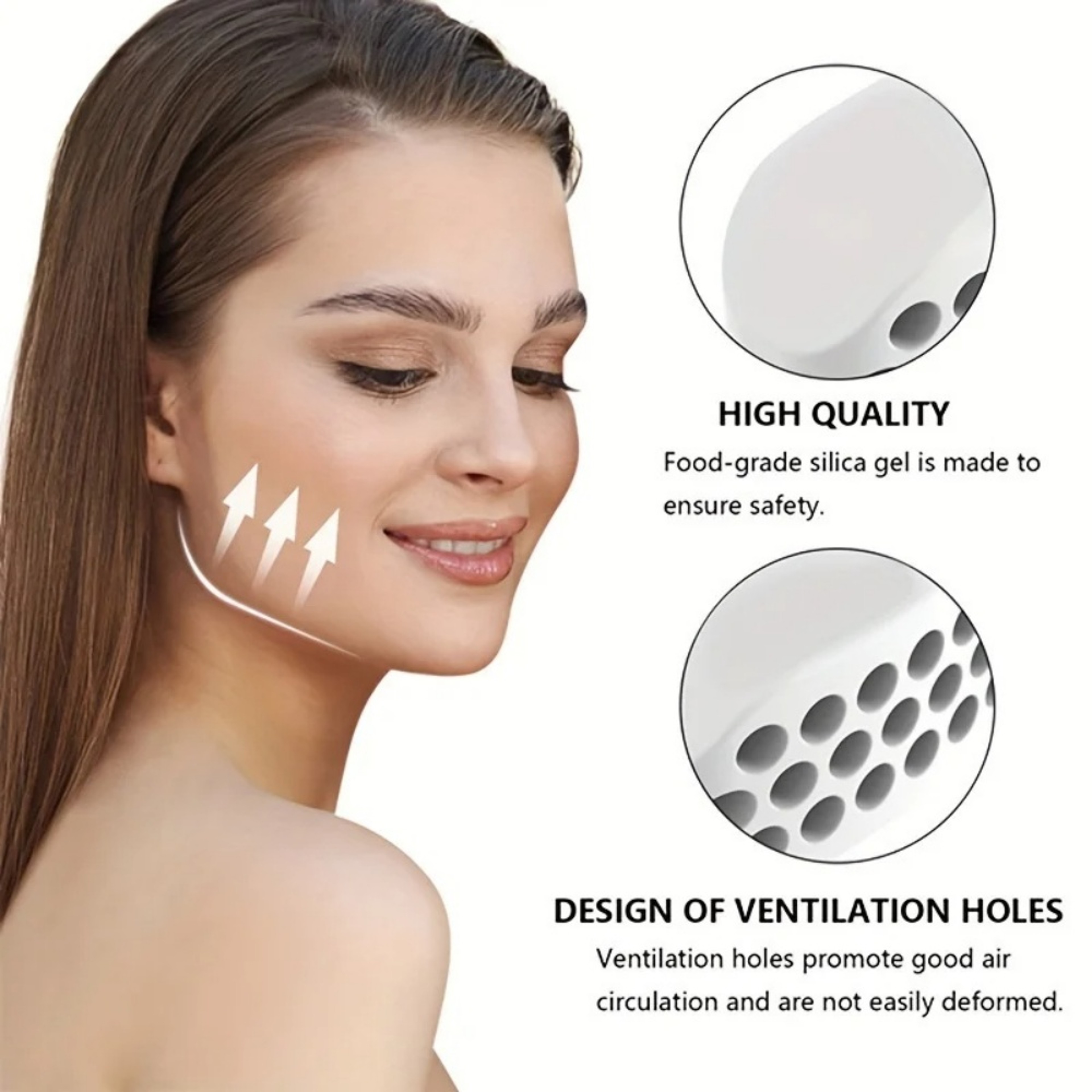 Silicone Jawline Exerciser and Jaw Trainer for Men and Women Beginner and Intermediate Levels – view 5