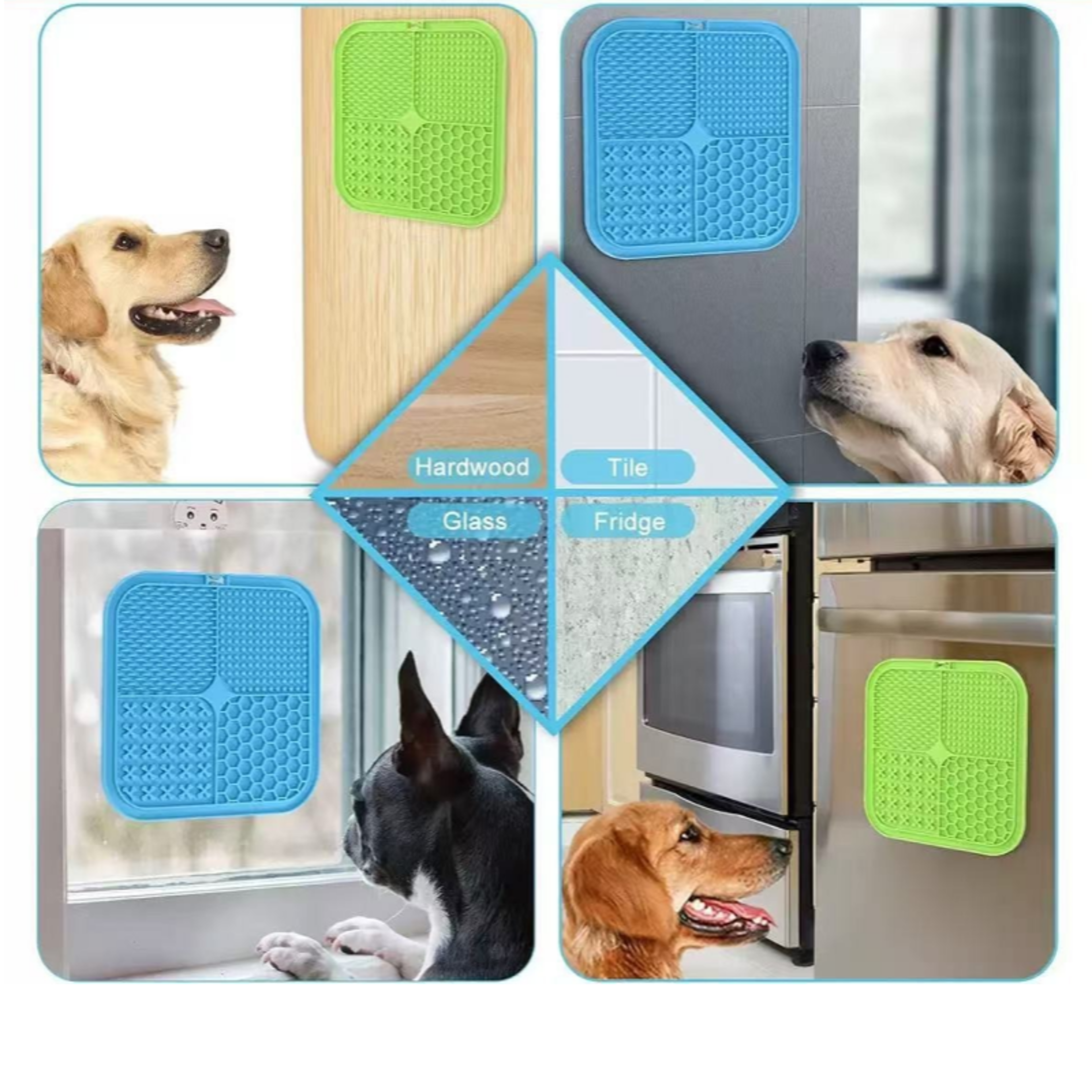 Pet Lick Mat Slow Feeder For Dogs And Cats Anti Choking Yogurt Feeding Pad 4