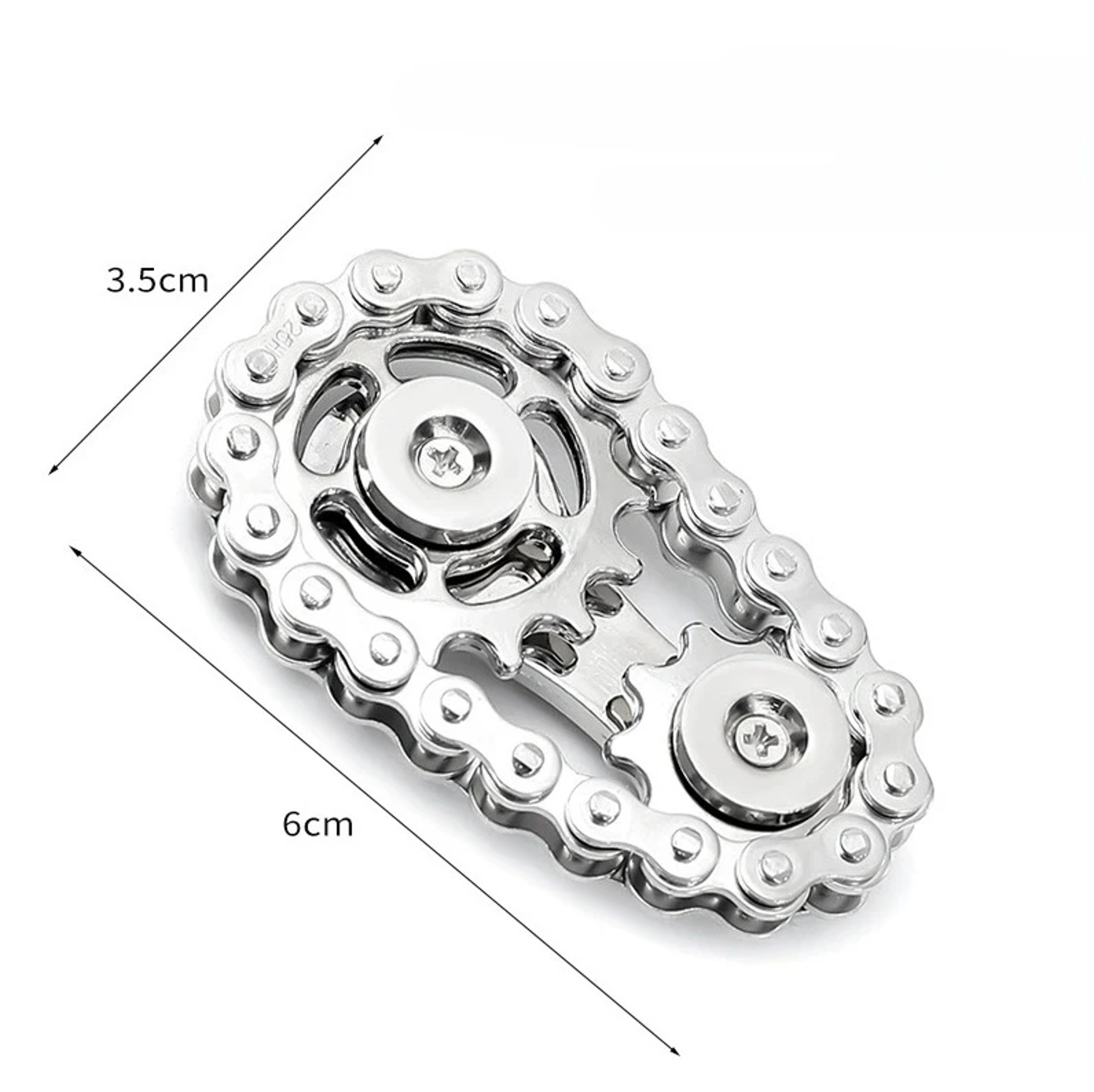 Metal Fidget Spinner Gear Desk Toy for Adults – view 8