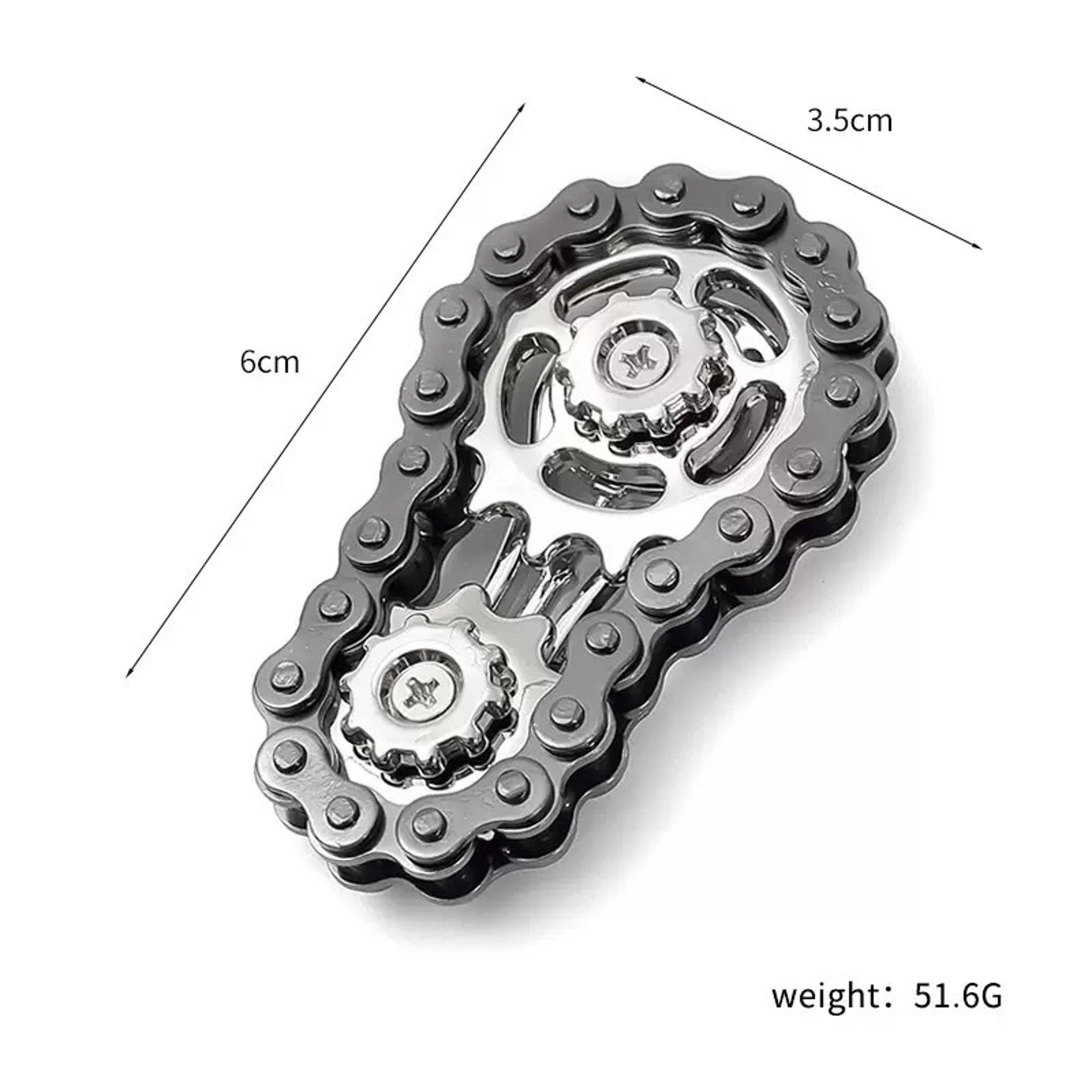 Metal Fidget Spinner Gear Desk Toy for Adults – view 13