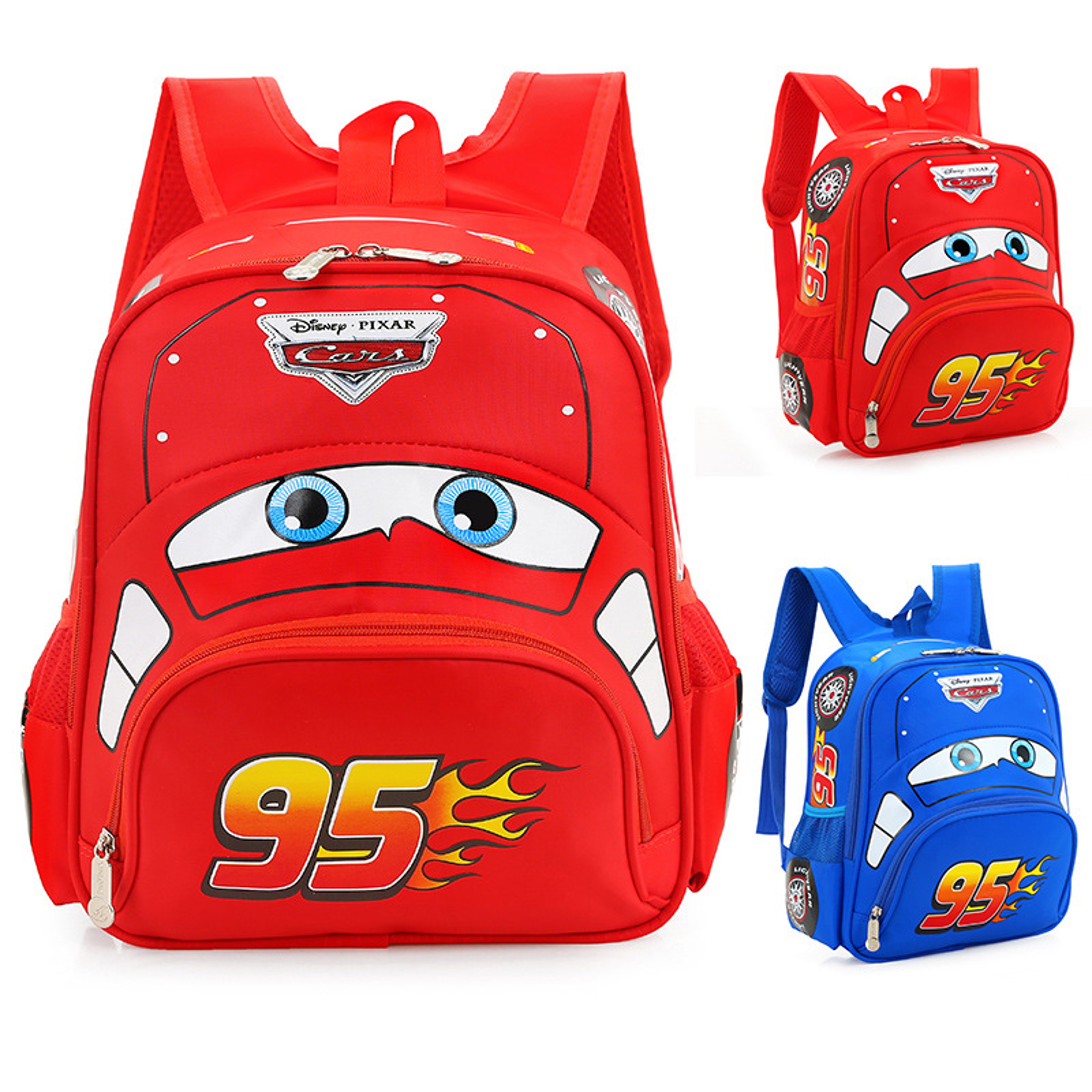 Kids ABS Zipper Backpack With Sporty Solid Design 0