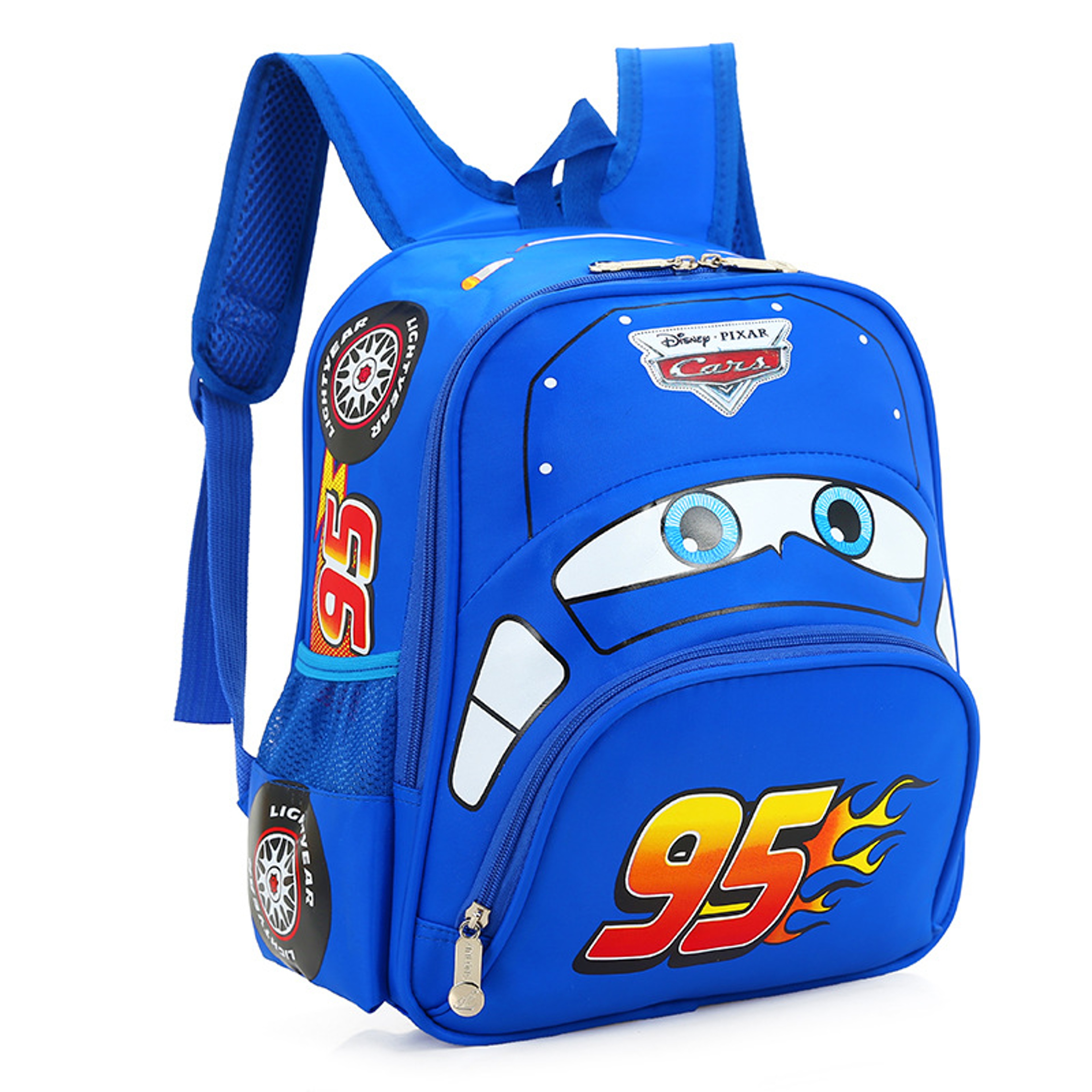 Kids ABS Zipper Backpack With Sporty Solid Design 2