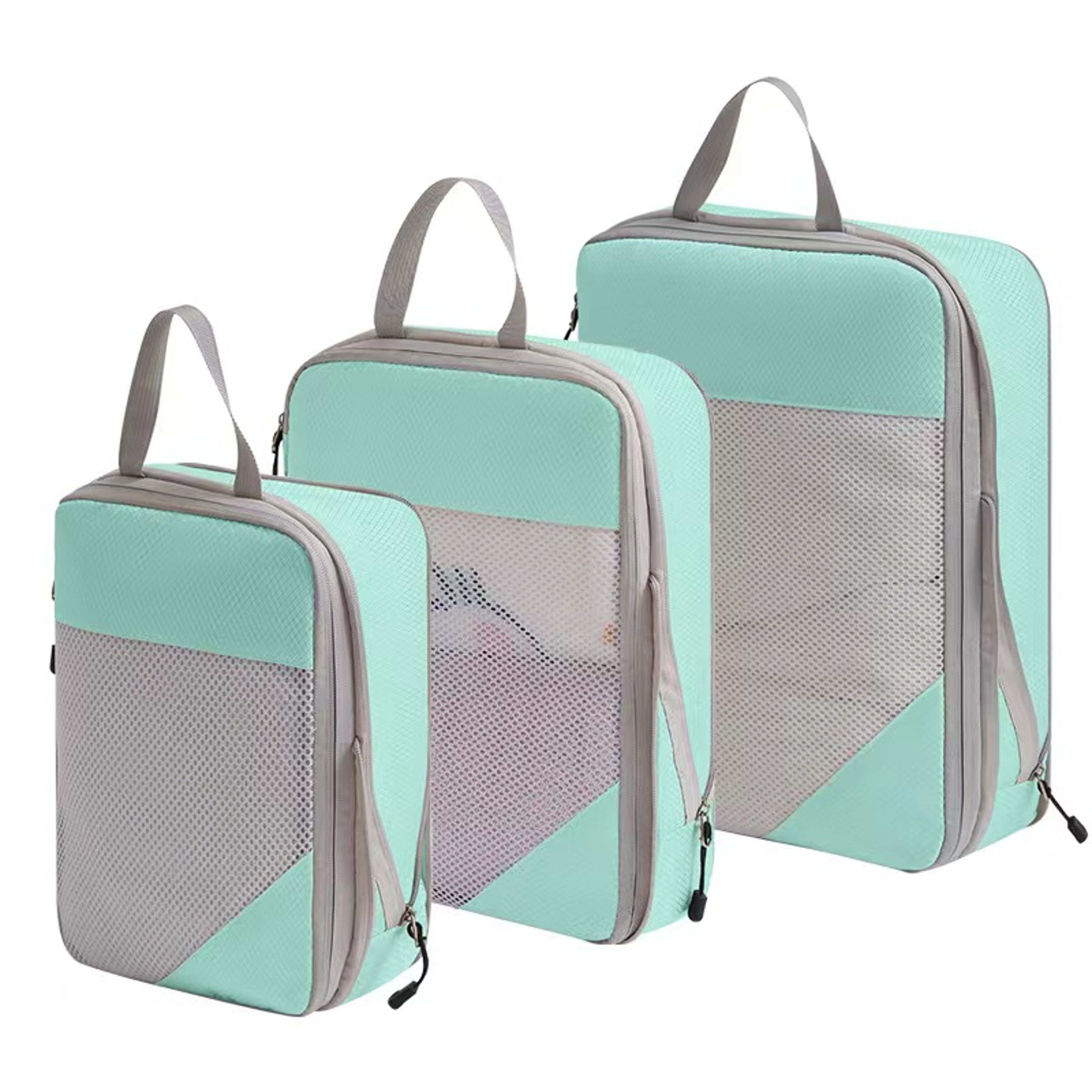 Expandable Compression Packing Cubes For Suitcases Light Weight Reusable Travel Organizers 1