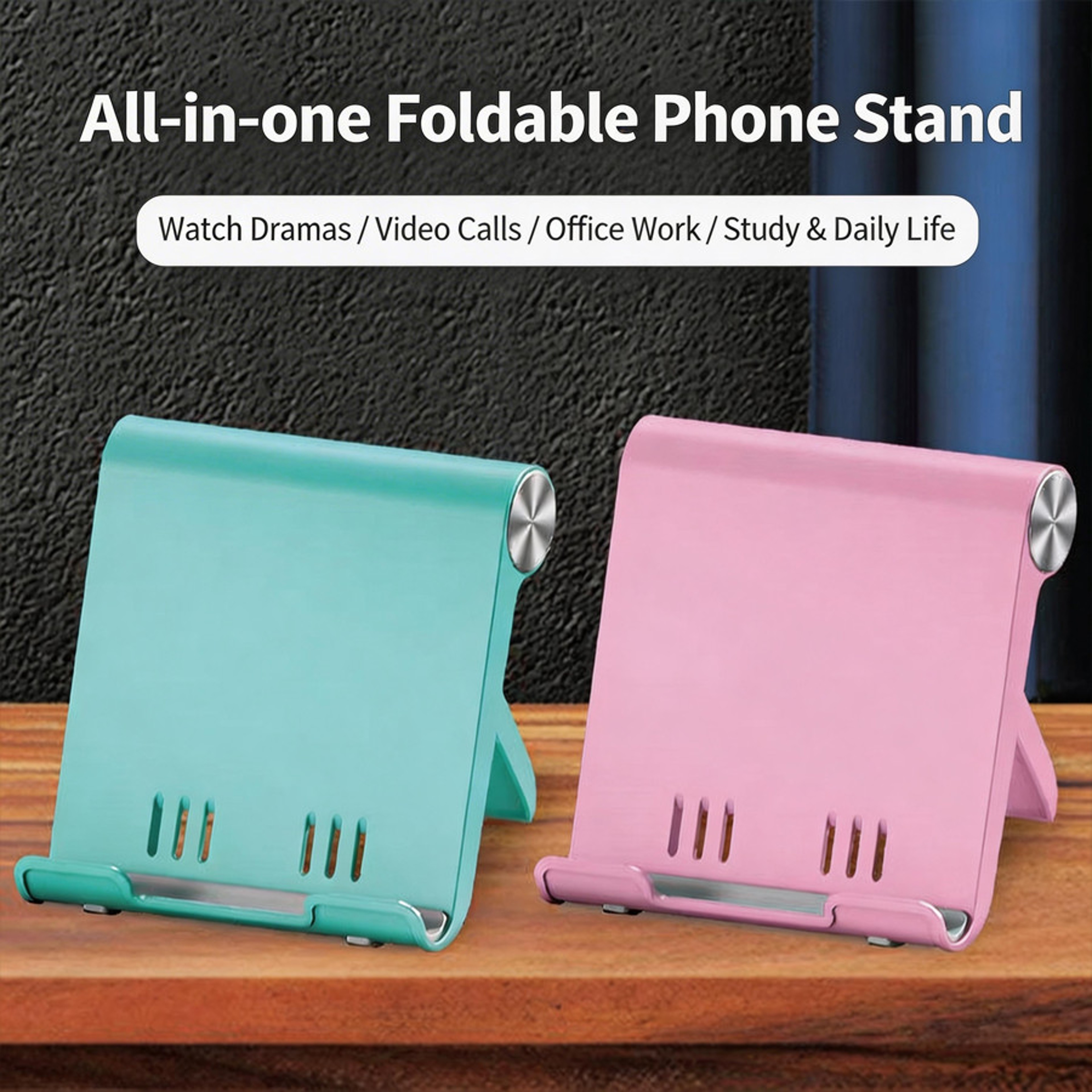 Adjustable Foldable Desktop Phone Stand 2
