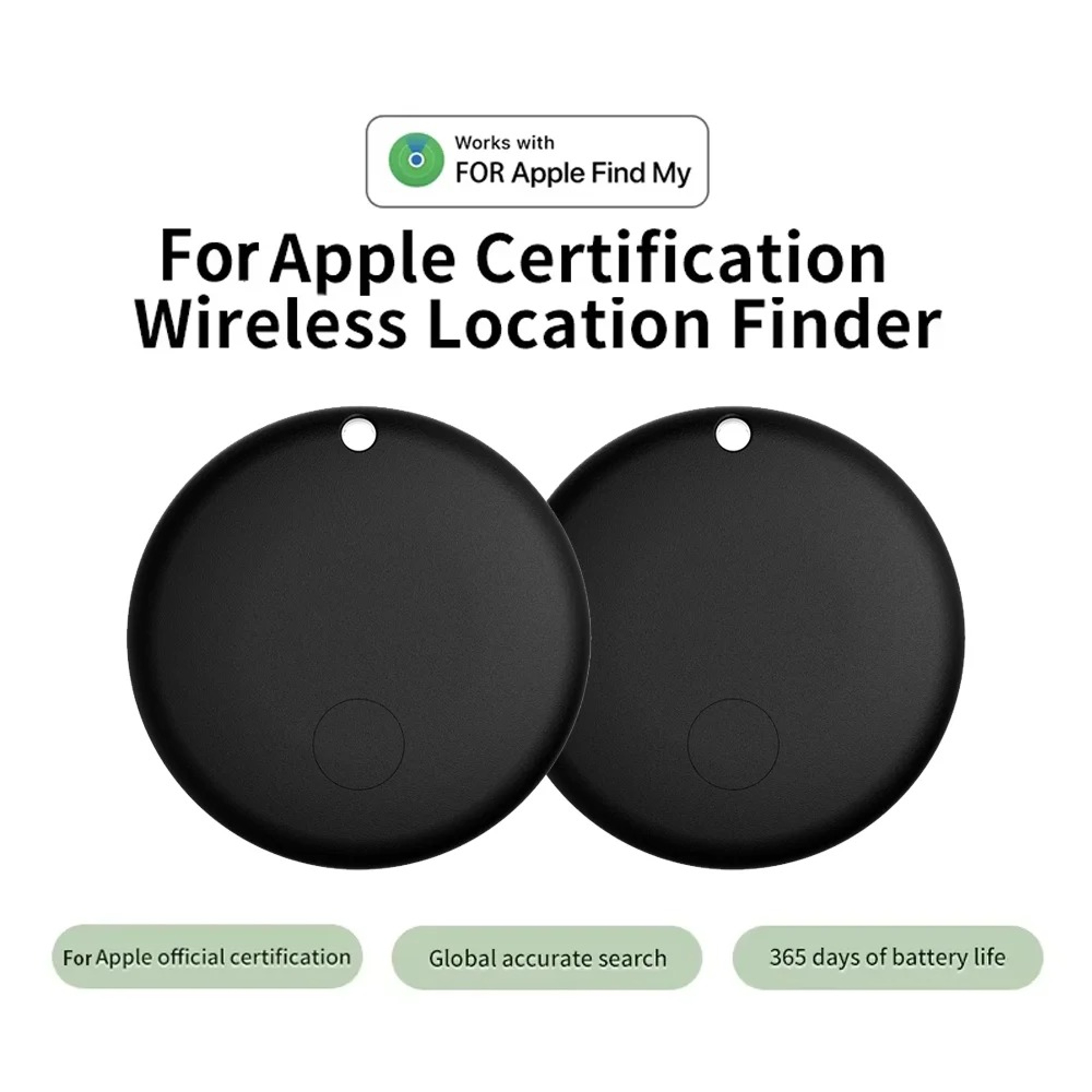 Bluetooth Find My Compatible Anti Loss Tracker With Sound Locate And Reminder Alarm 1