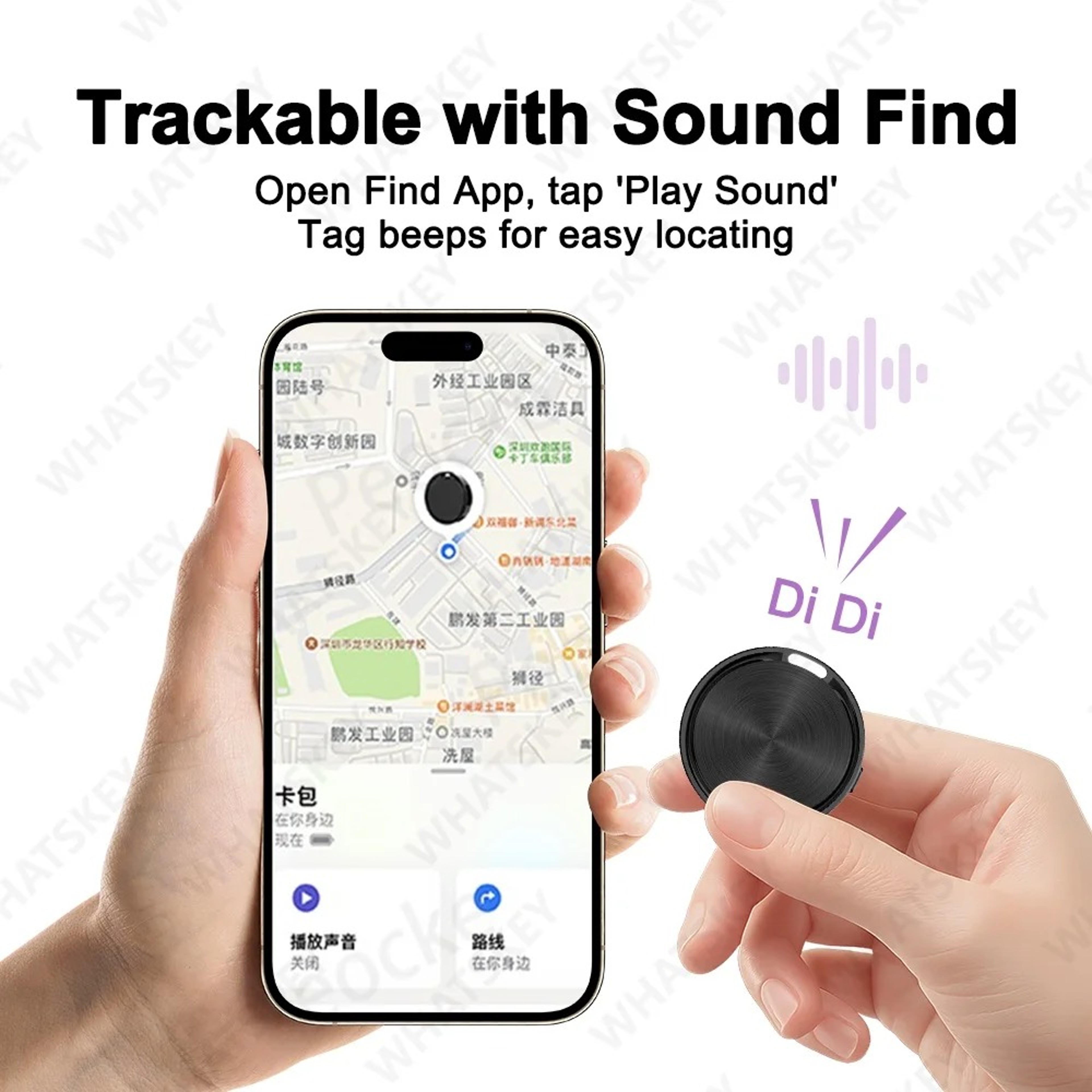 Find Hub Bluetooth Item Tracker Waterproof Smart Tag 3