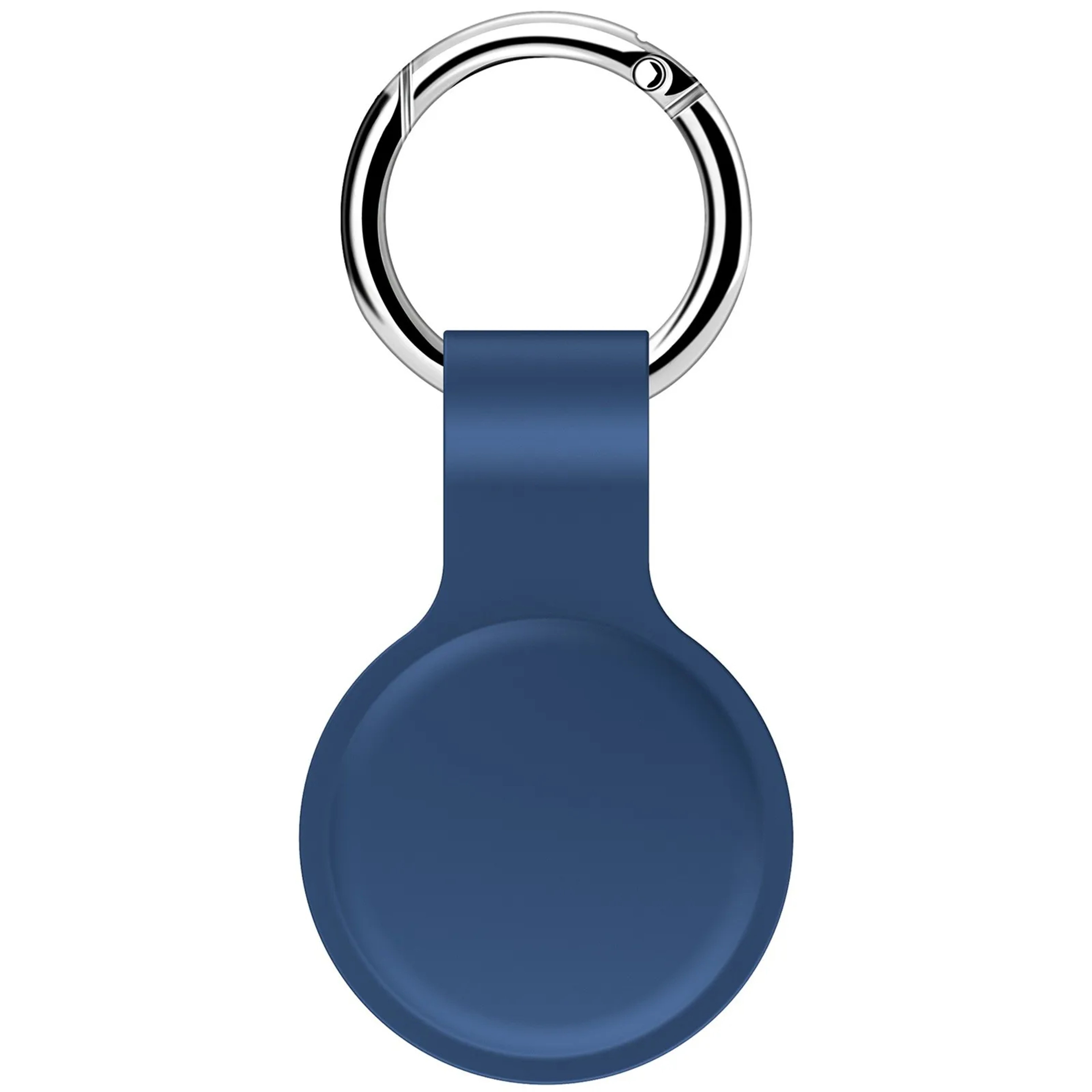 Liquid Silicone Air Tag Protective Case With Keychain 6