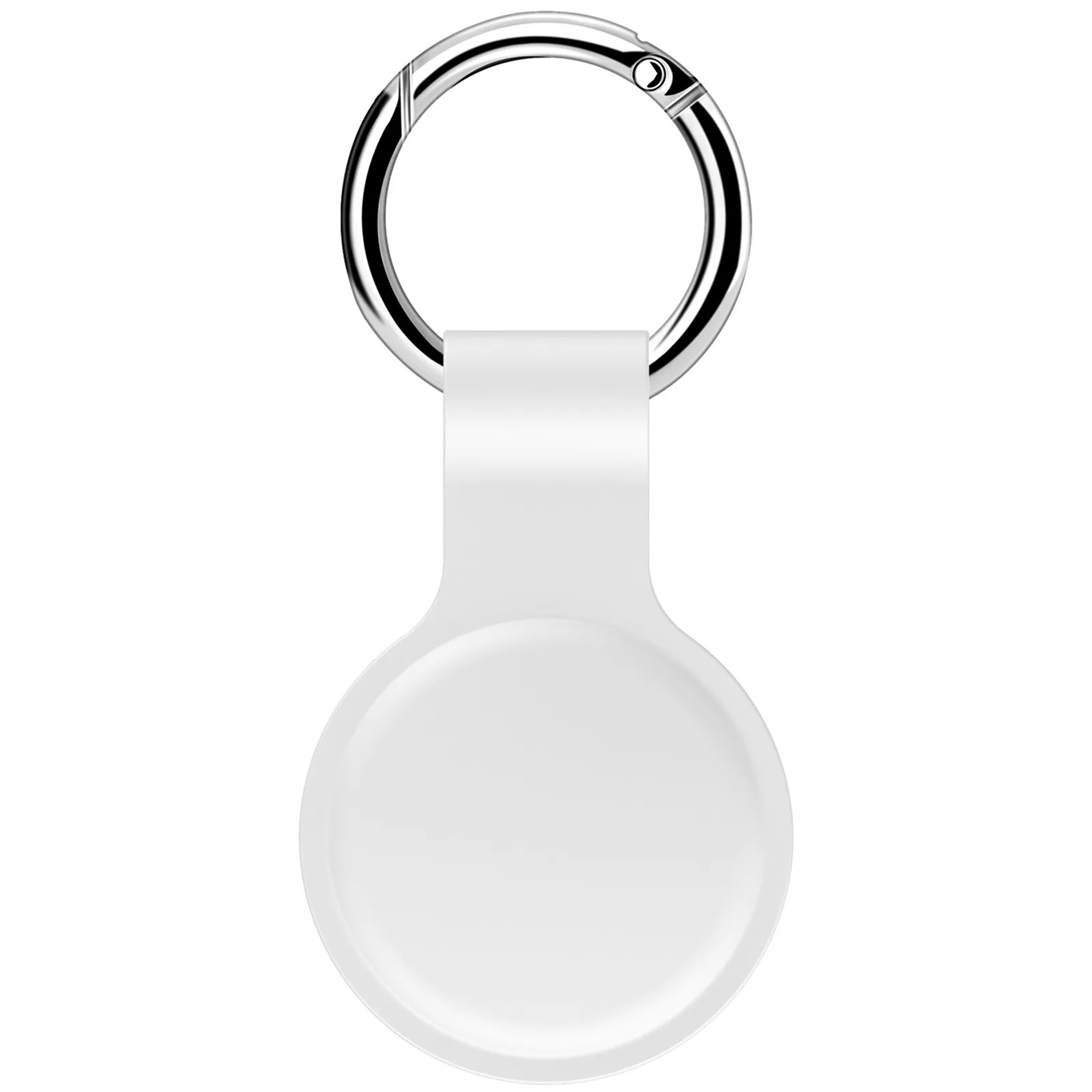 Liquid Silicone Air Tag Protective Case With Keychain 5