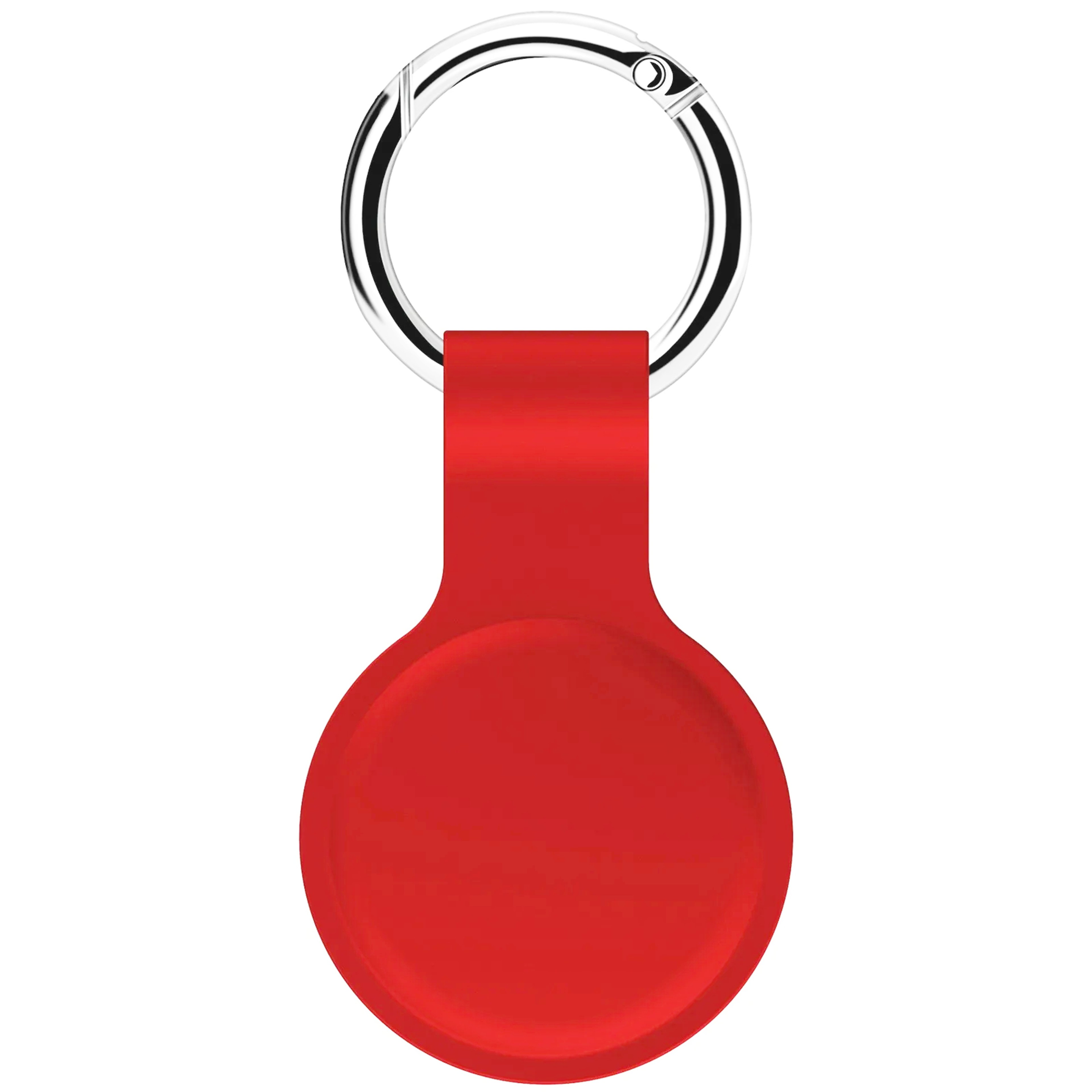 Liquid Silicone Air Tag Protective Case With Keychain 8