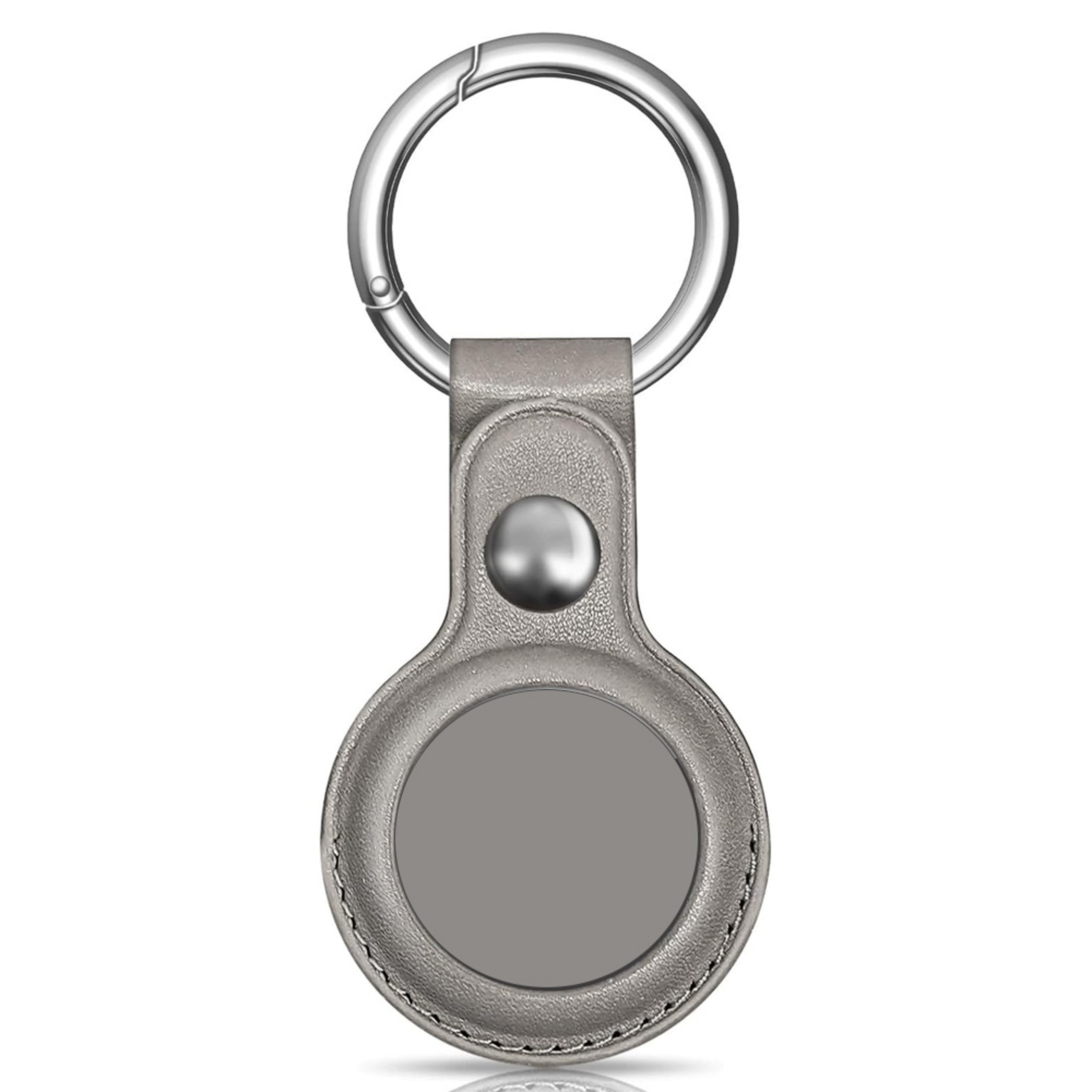Leather Locator Tracker Protective Keychain Case For IOS 11