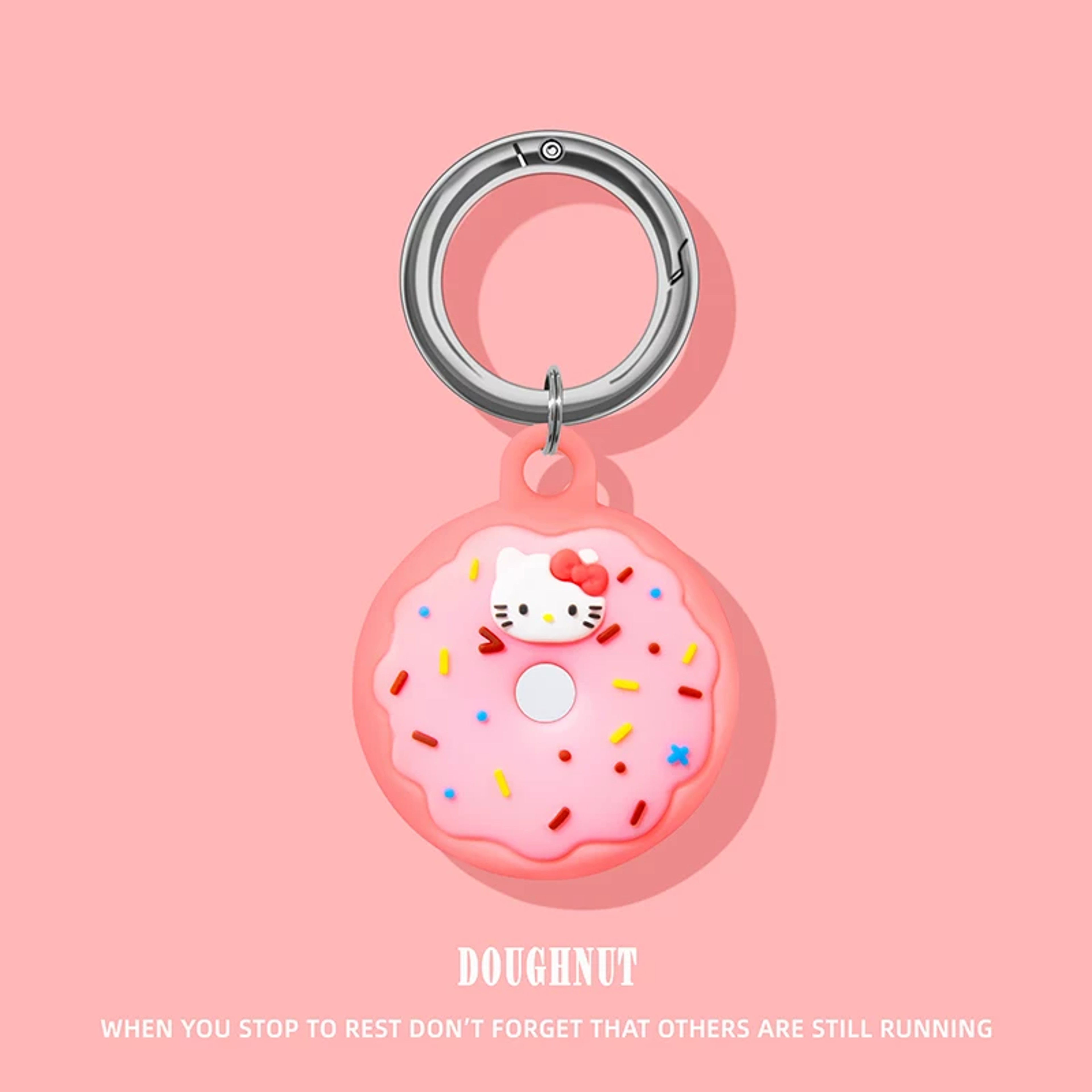 Cute Silicone AirTag Case Keychain Shockproof Protective Cover – view 16