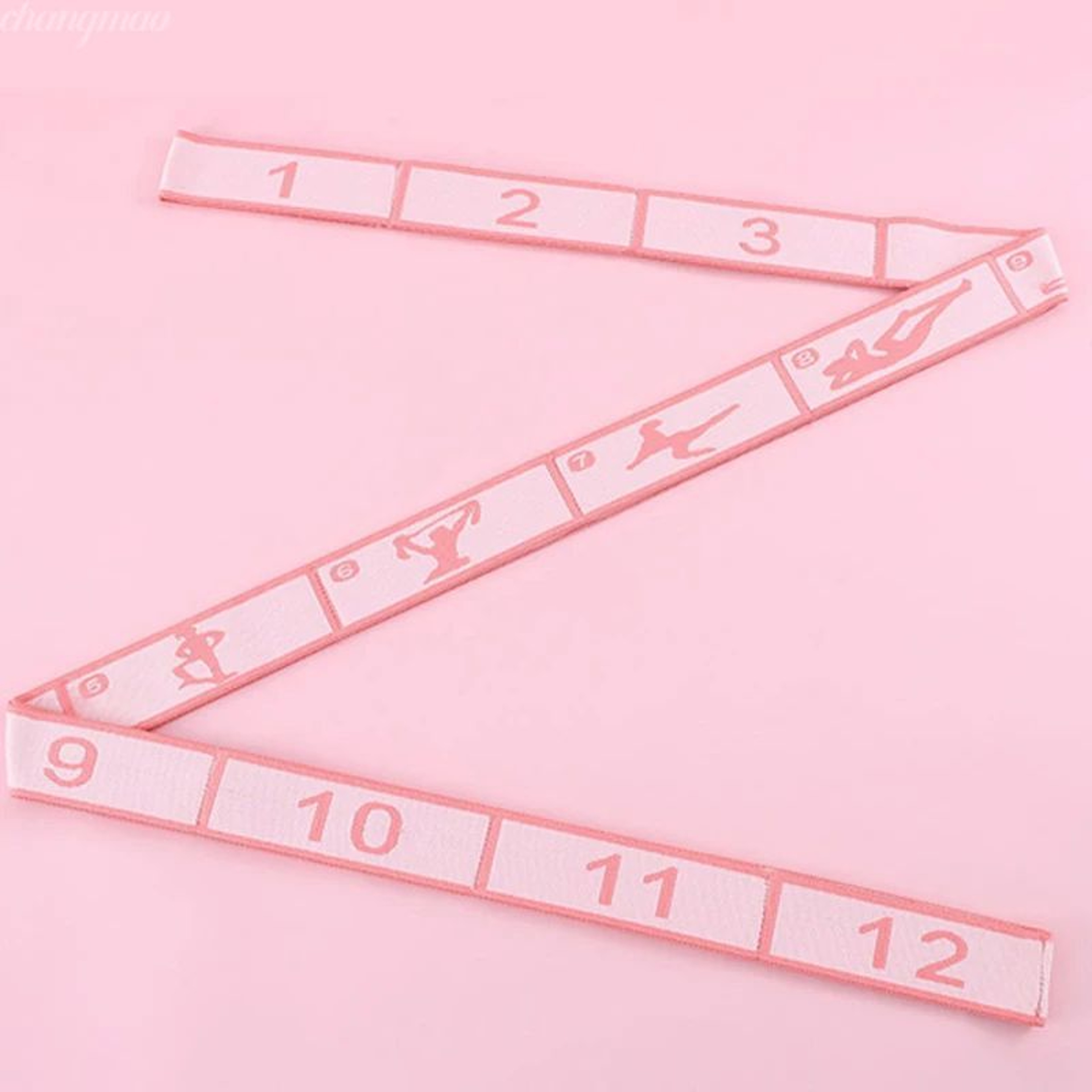 Numbered Loop Resistance Bands For Yoga Pilates Home Gym And Pull Up Training 7