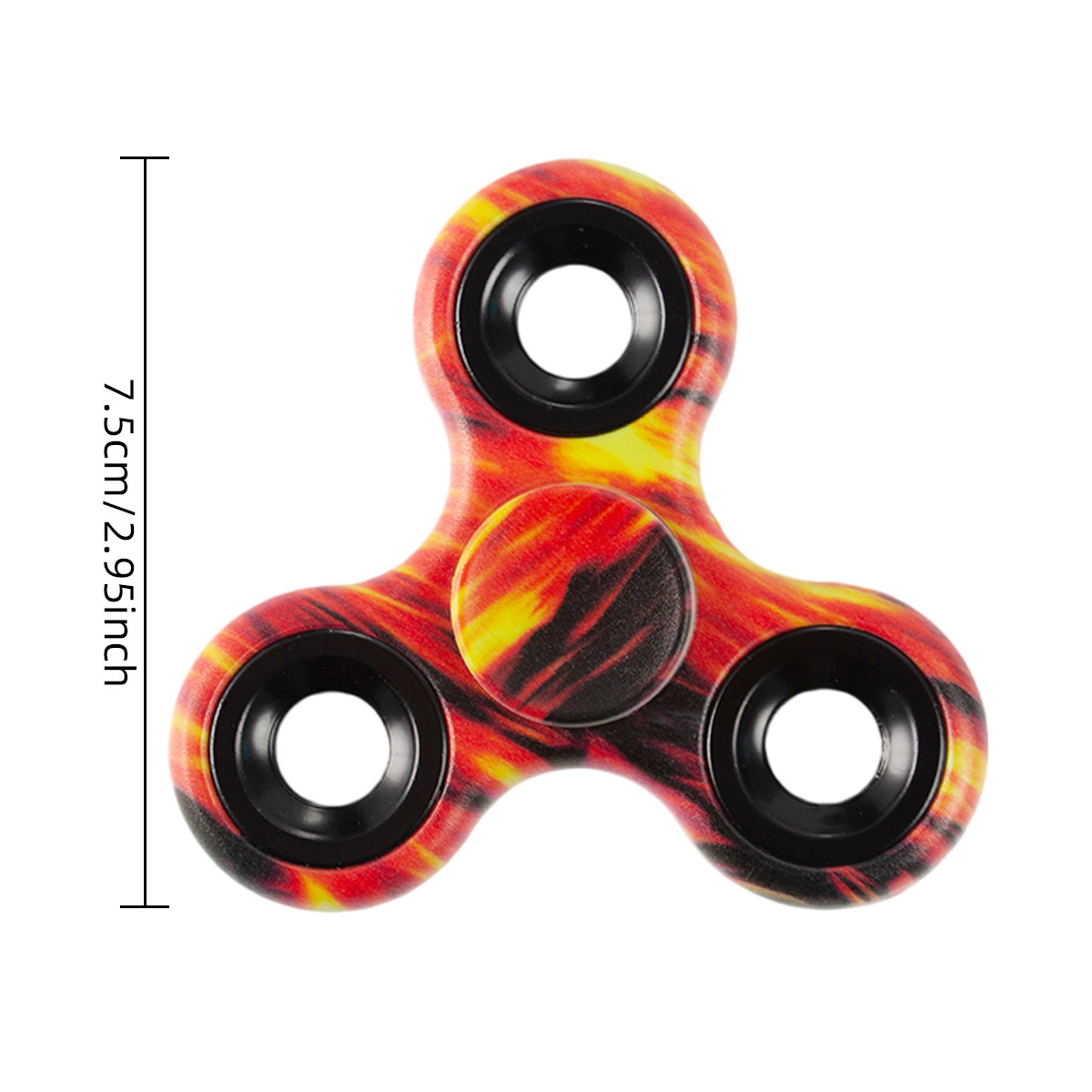 Colorful Rainbow Hand Fidget Spinner Plastic Finger Spinner for Ages fourteen Plus – view 13