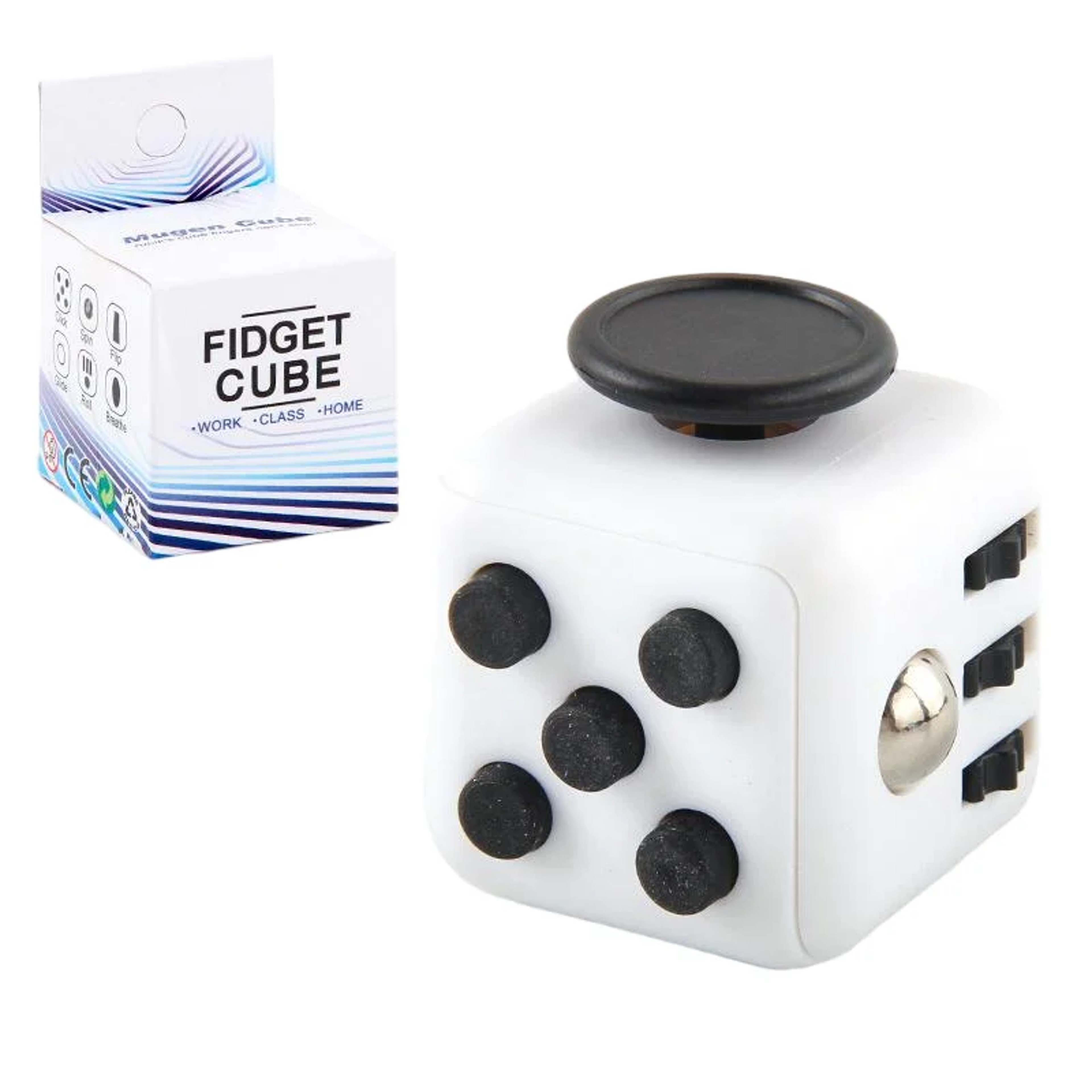 Fidget Cube Hand Spinner Plastic Sensory Toy For Kids And Adults 3