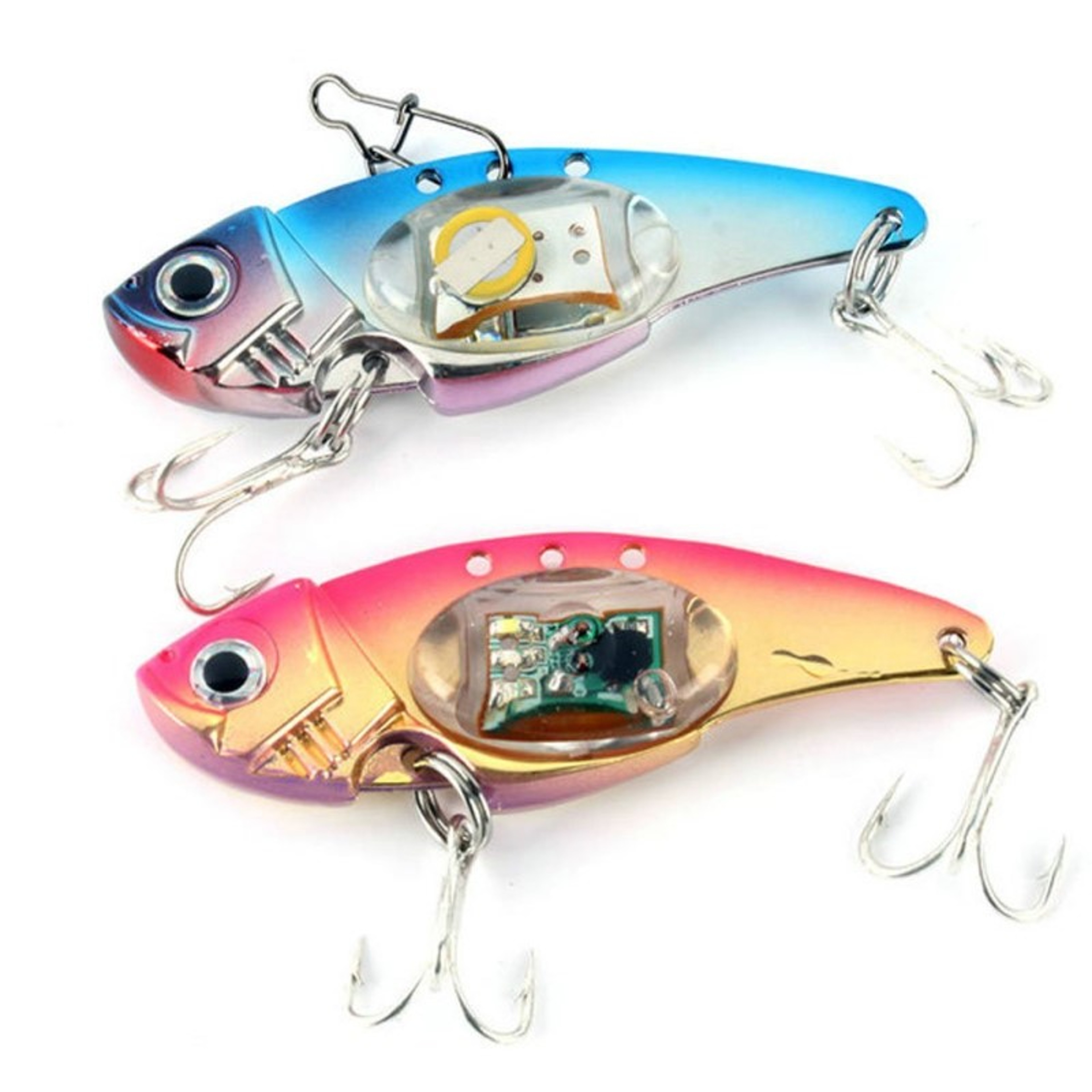 Underwater LED Vibration Sinking Lure for Saltwater Jigging and Squid Fishing – view 2