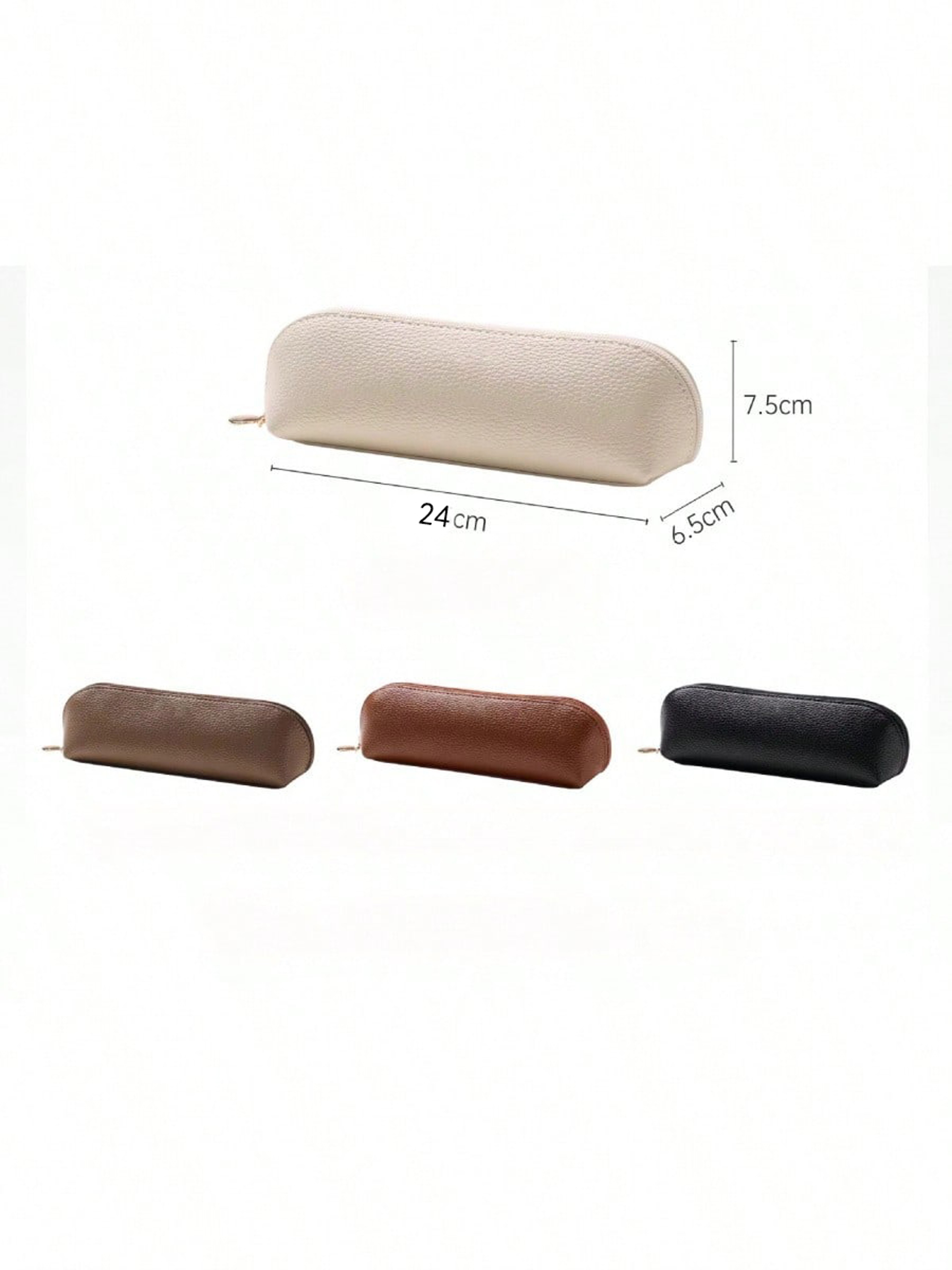 PU Leather Makeup Brush Case and Pencil Pouch – view 2