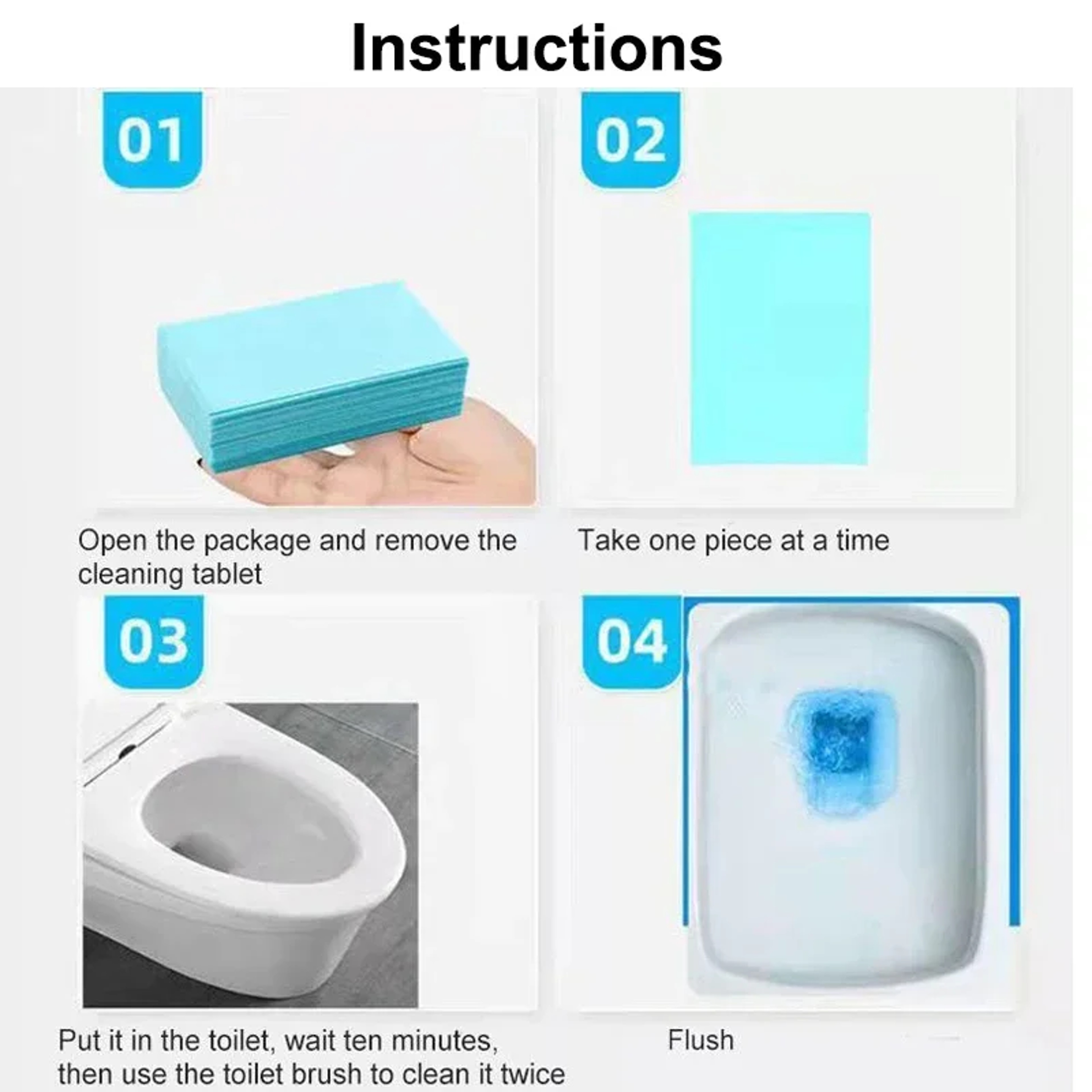 Water Soluble Floor Cleaner Tablets For Bathroom Kitchen And Toilet Cleaning 4