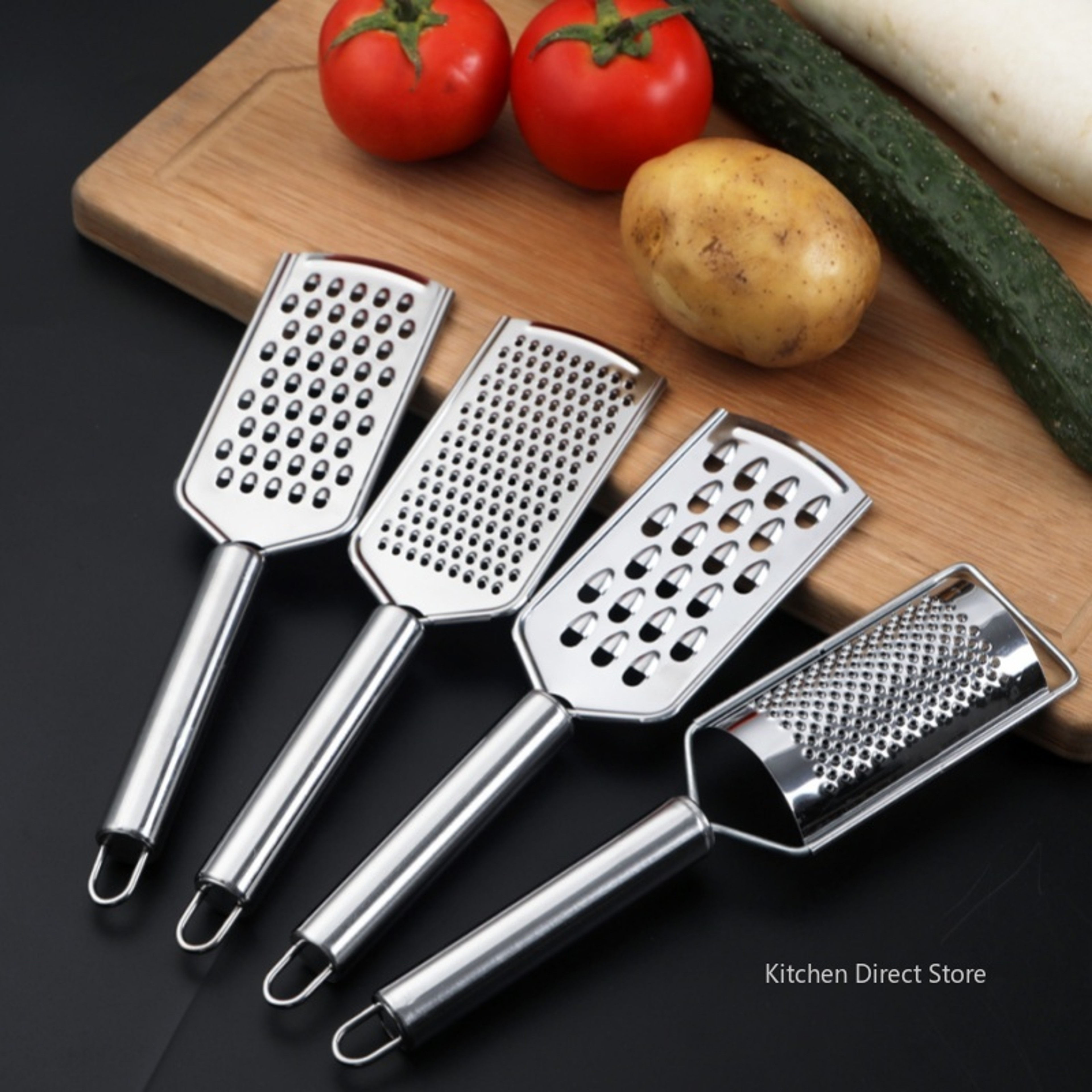 Stainless Steel Mini Grater For Cheese Lemon Fruit Vegetables And Spices 0