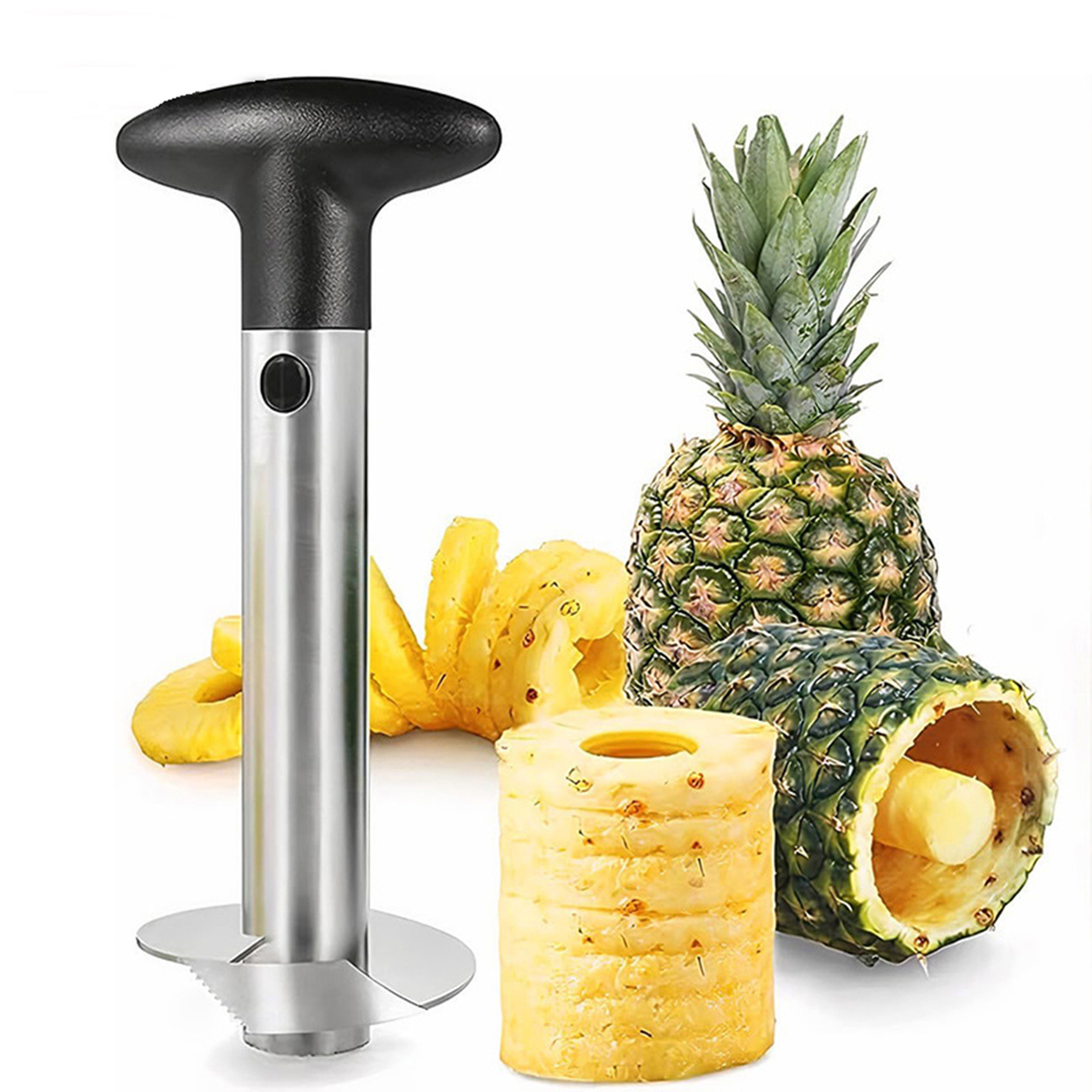 Stainless Steel Pineapple Corer Slicer with PP Handle – view 5