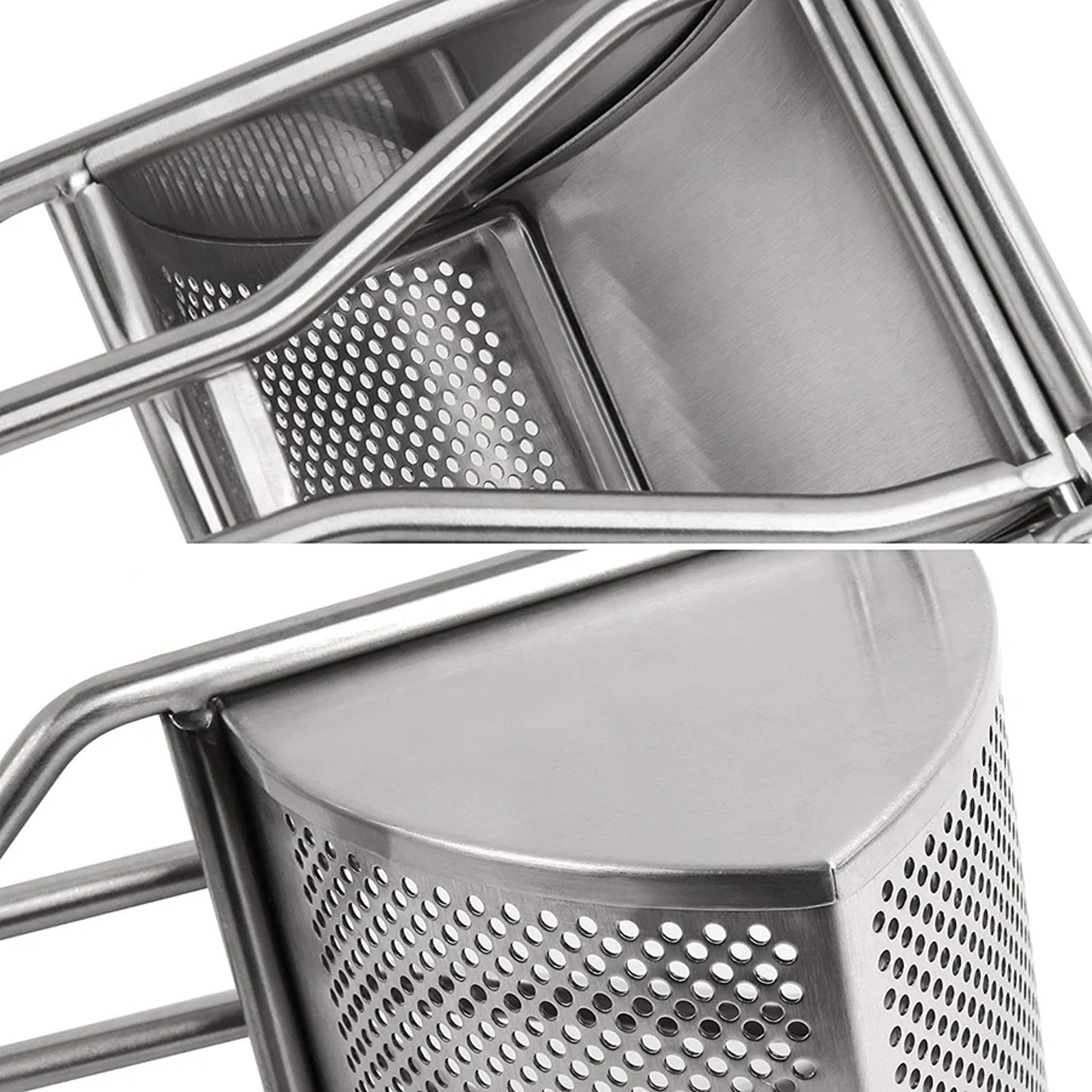 Stainless Steel Potato Ricer and Manual Fruit Vegetable Press – view 4