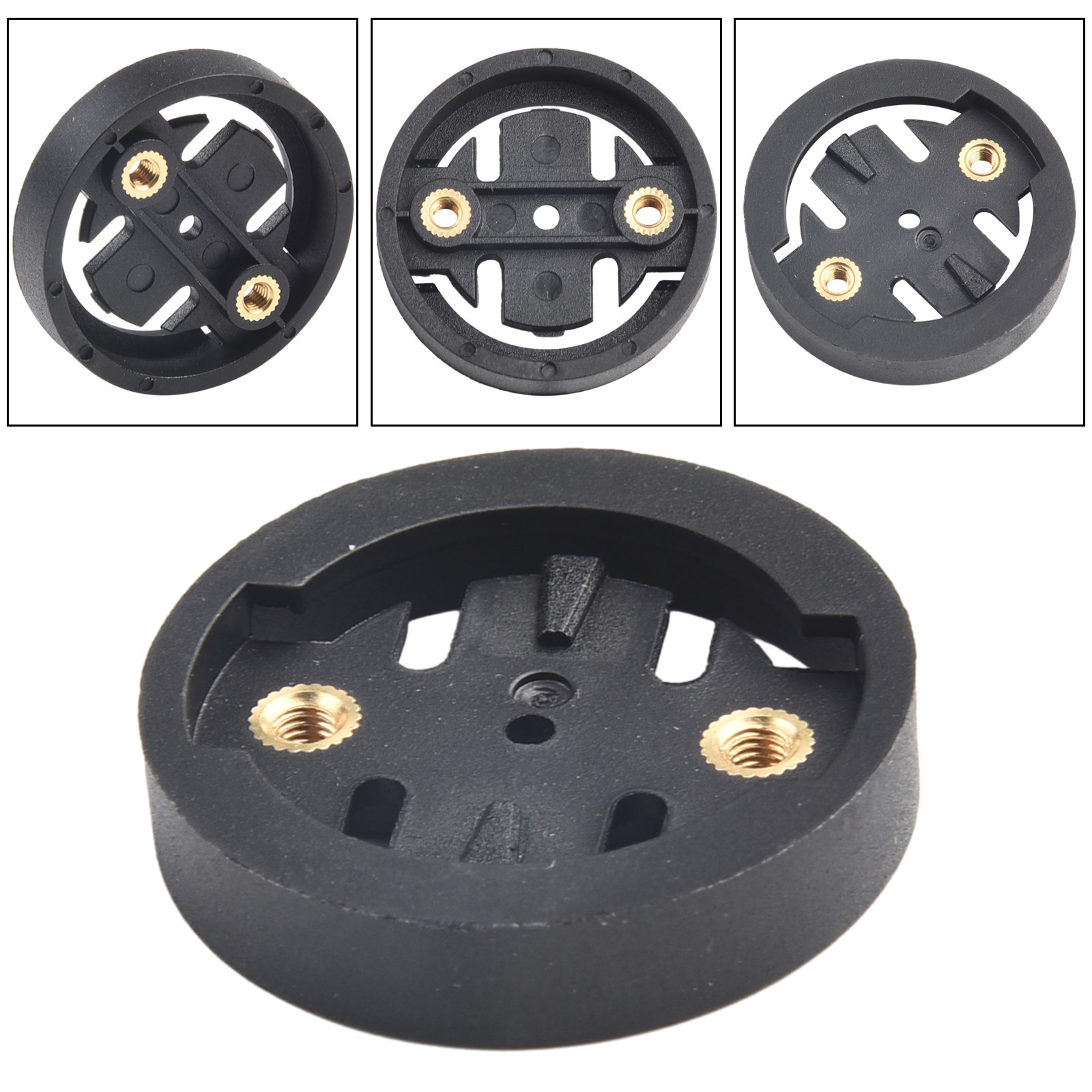 Universal Bicycle Computer Mount Fixed Base Top Cap Adapter – view 3