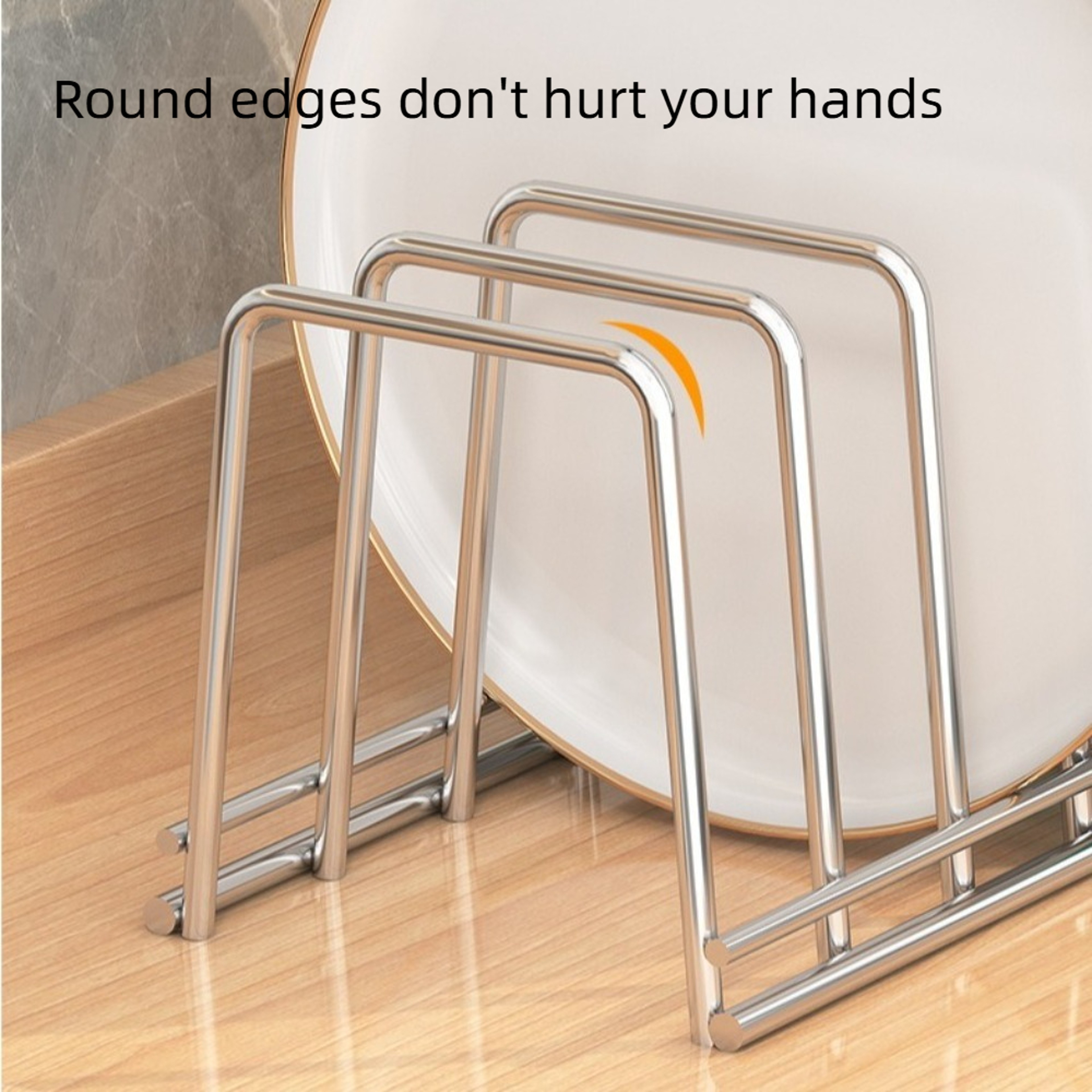 Multipurpose PP Dish Drying Rack Reusable Kitchen Organizer – view 2
